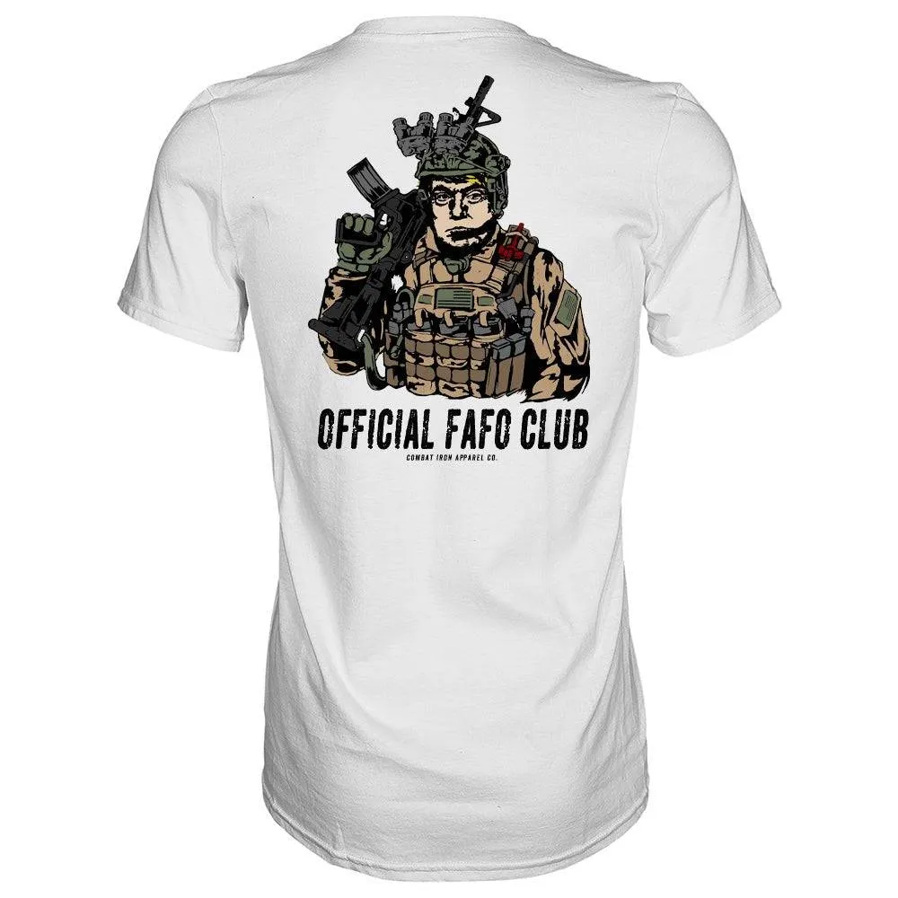 Official Trump FAFO Club Men's T-Shirt sold by Combat Iron Apparel product image thumbnail 3