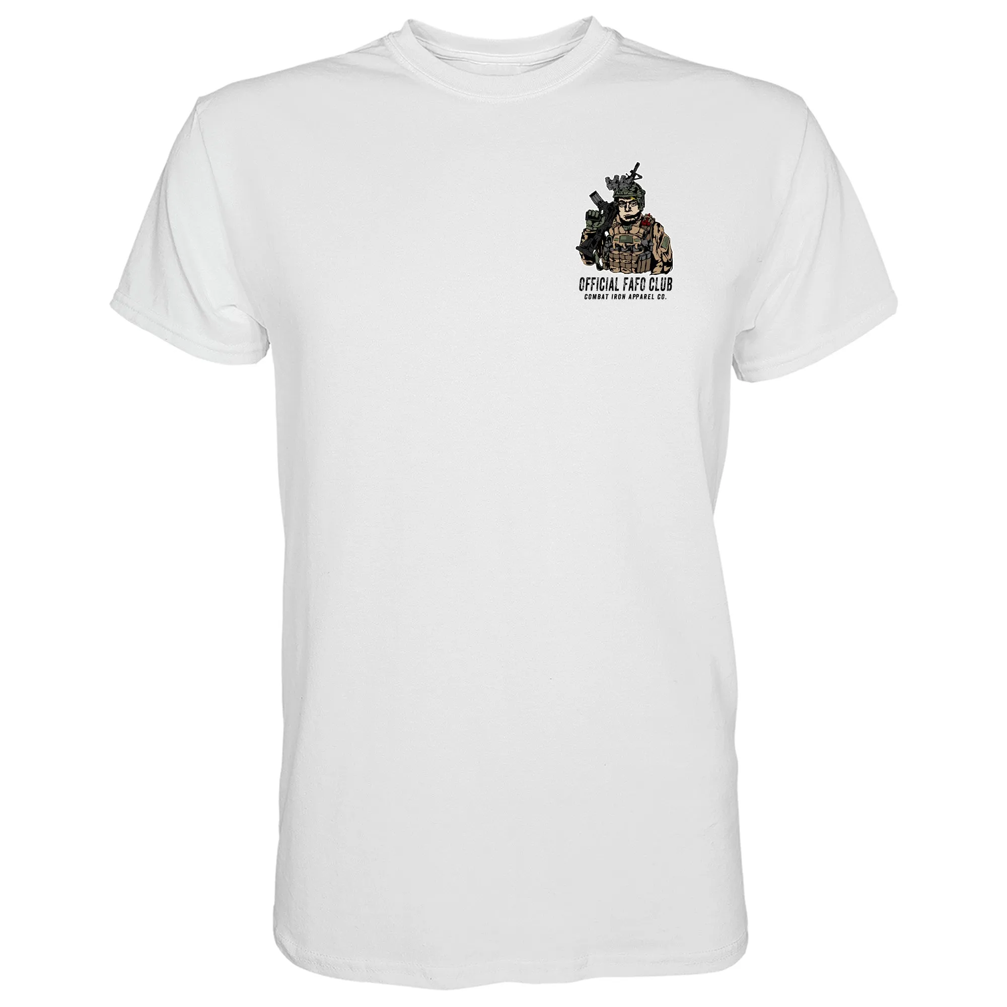 Official Trump FAFO Club Men's T-Shirt sold by Combat Iron Apparel product image thumbnail 4