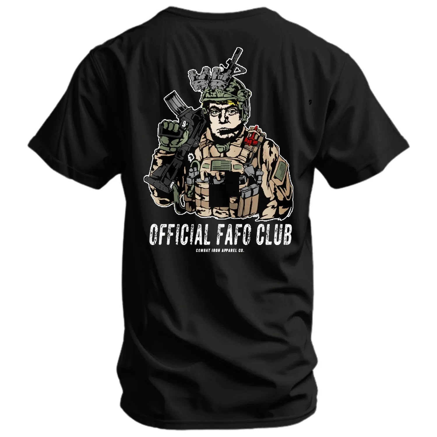 Official Trump FAFO Club Men's T-Shirt sold by Combat Iron Apparel