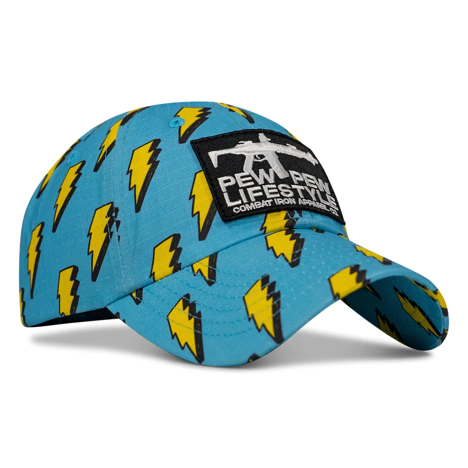 Ripstop Pew Pew Lifestyle Patch Low Profile Hat sold by Combat Iron Apparel product image thumbnail 2