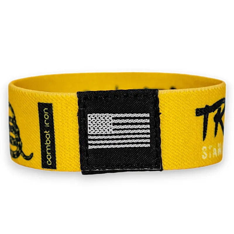 Reversible Elastic Wristband Bracelet sold by Combat Iron Apparel