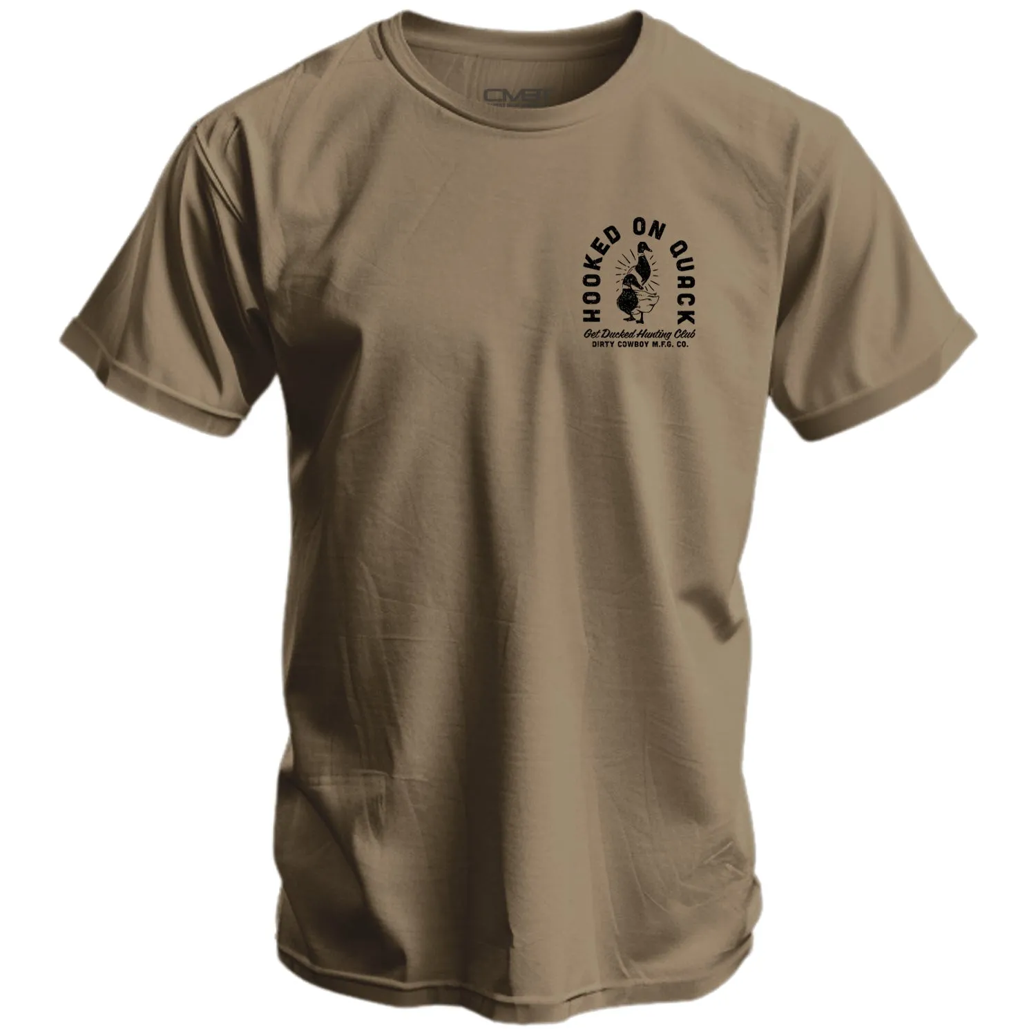 Hooked On Quack Hunter ' Get Ducked' Men's T-Shirt sold by Combat Iron Apparel product image thumbnail 5