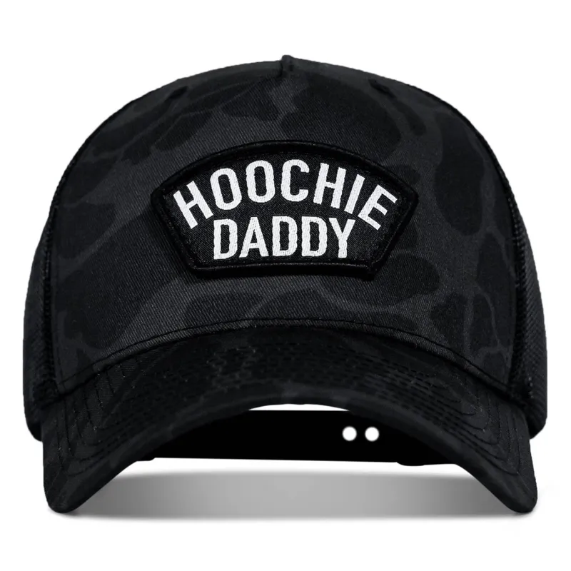 Hoochie Daddy Arched Patch Snapback Hat made by Combat Iron Apparel