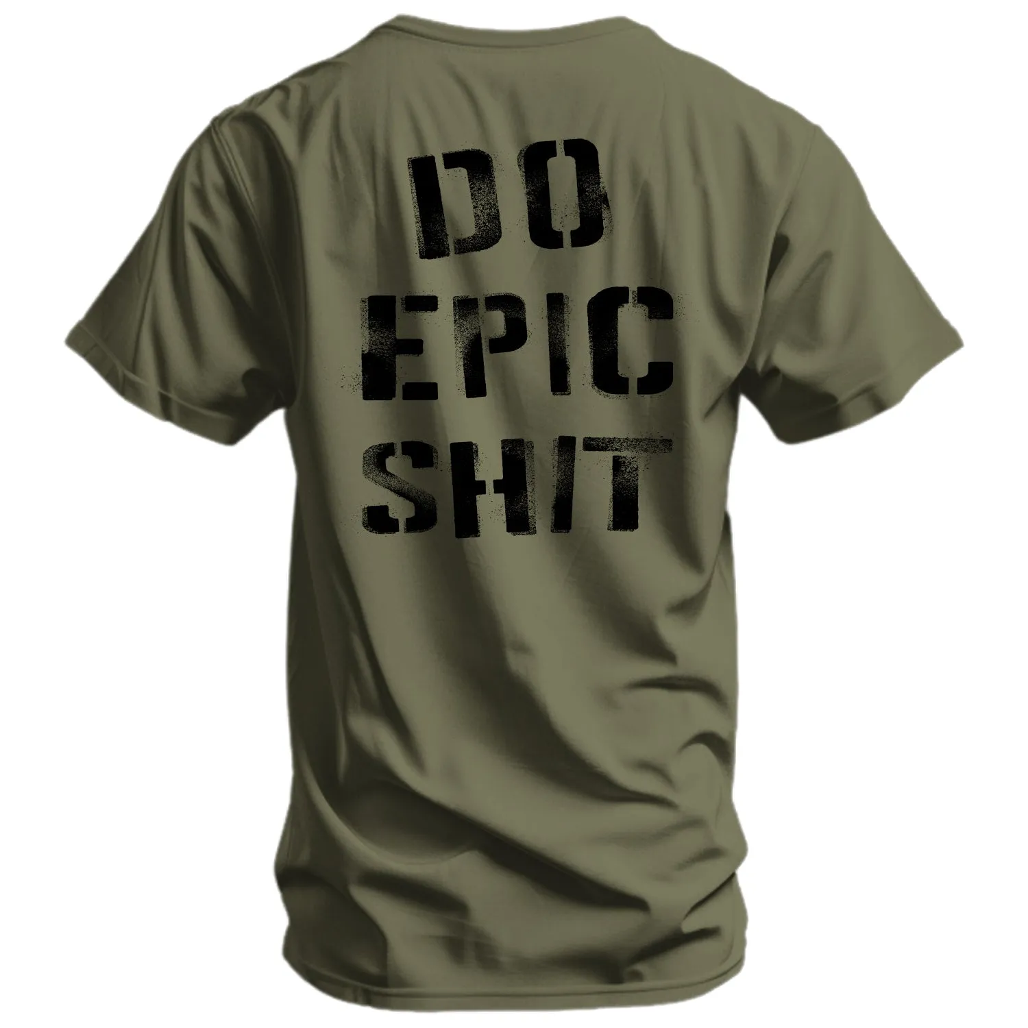 Do Epic Shit Men's T-Shirt sold by Combat Iron Apparel product image thumbnail 3