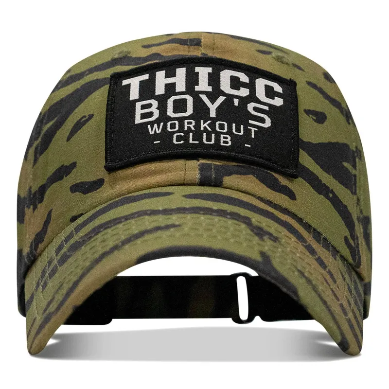 Ripstop Thicc Boys Workout Club Patch Low Profile Hat sold by Combat Iron Apparel