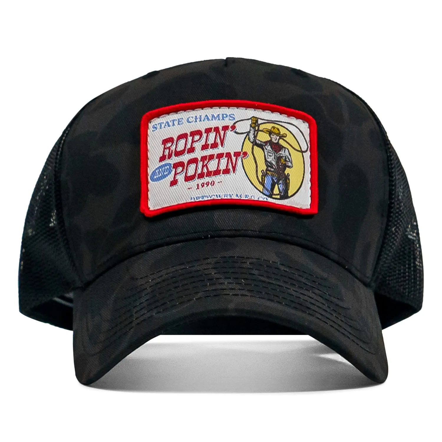 Ropin' and Pokin' Dirty Cowboys Patch SnapBack Hat sold by Combat Iron Apparel product image thumbnail 5