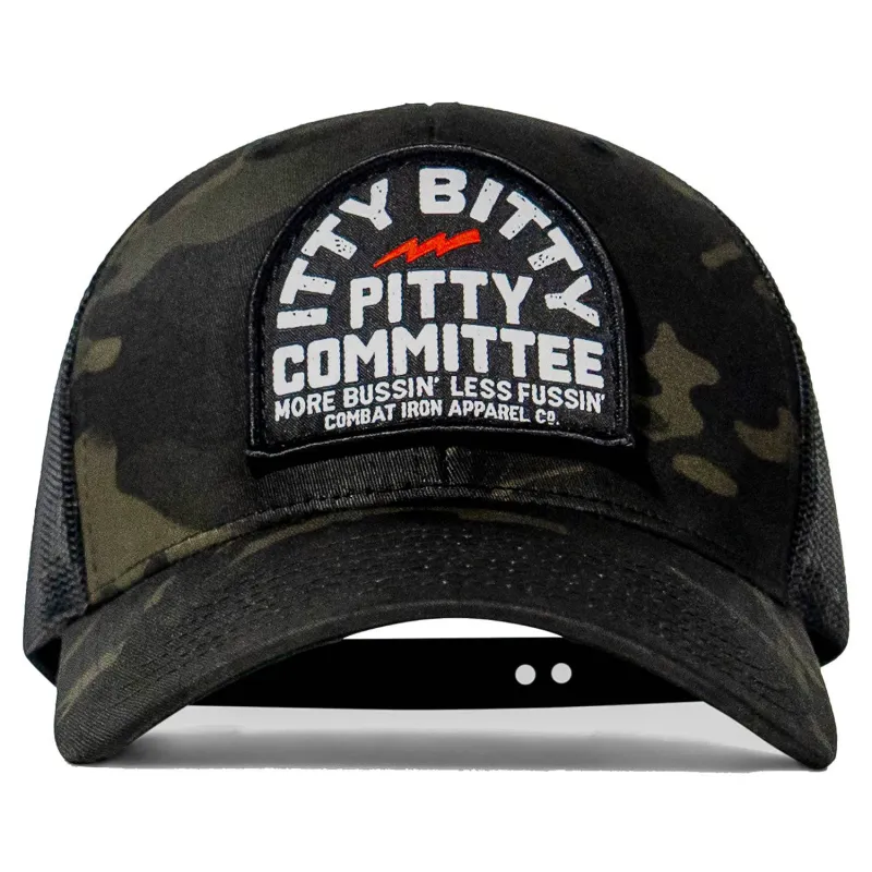 Itty Bitty Pitty Committee Patch SnapBack made by Combat Iron Apparel