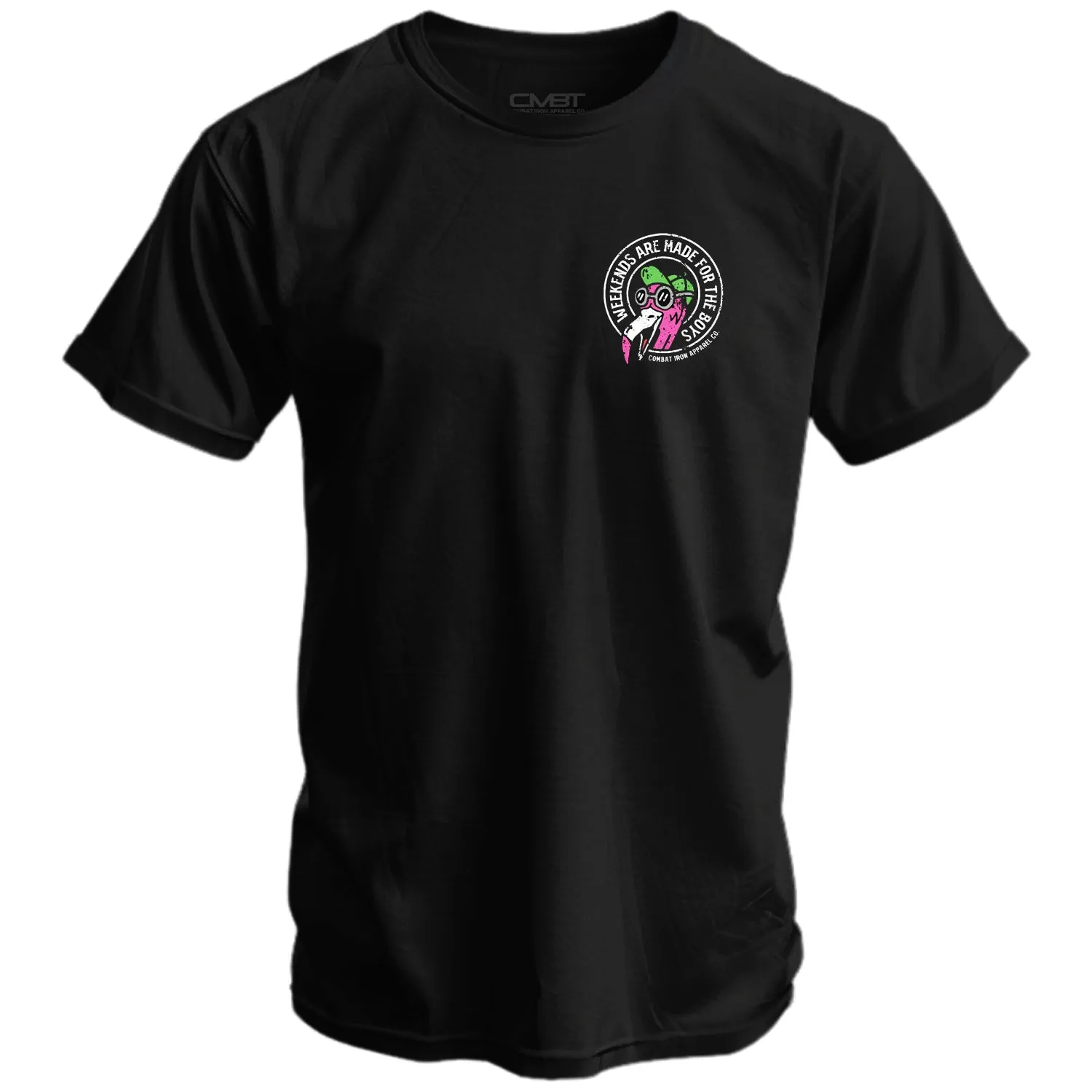 Weekends Are Made For The Boys Men's T-Shirt sold by Combat Iron Apparel product image thumbnail 2