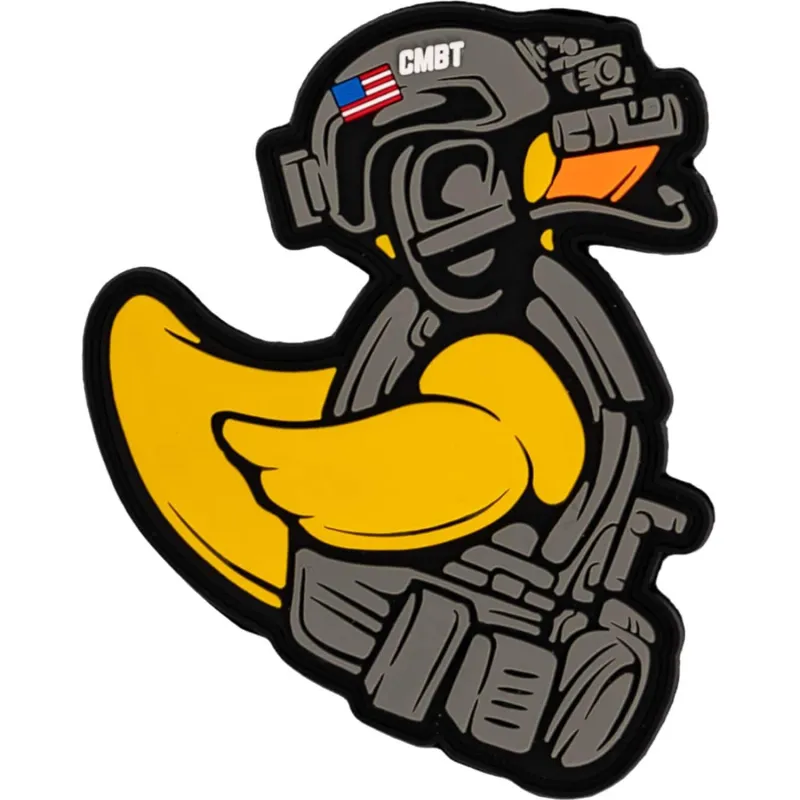 TACTIDUCK GEAR HEAD EDITION PVC PATCH sold by Combat Iron Apparel