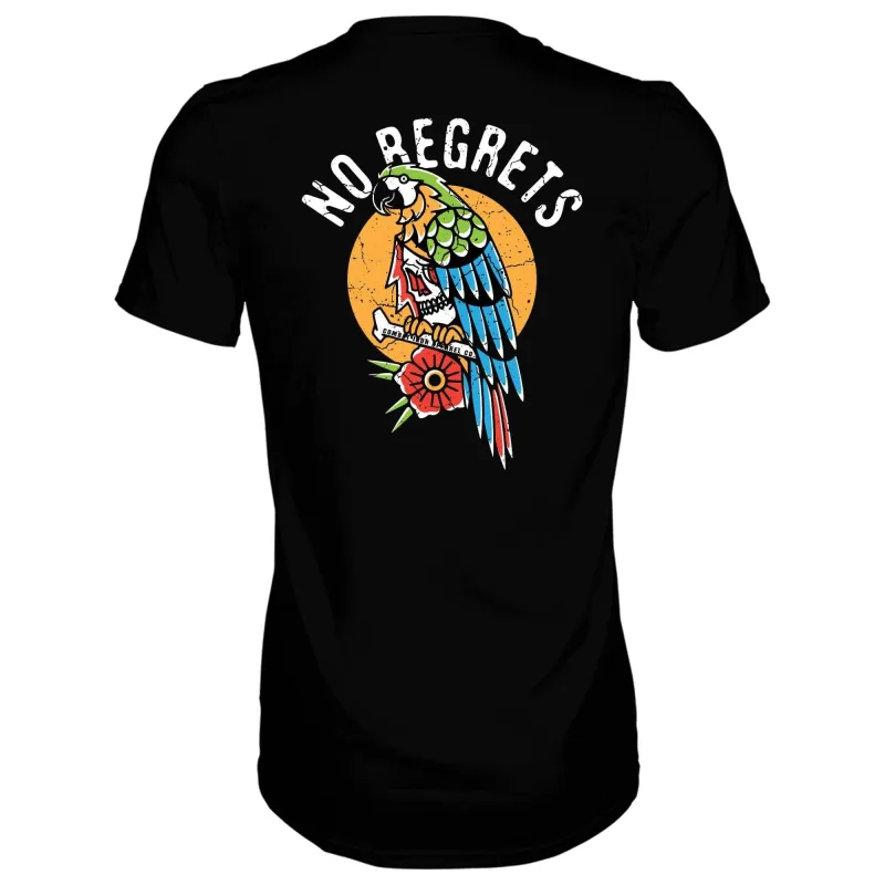 No Regrets Pirate Men's T-Shirt sold by Combat Iron Apparel