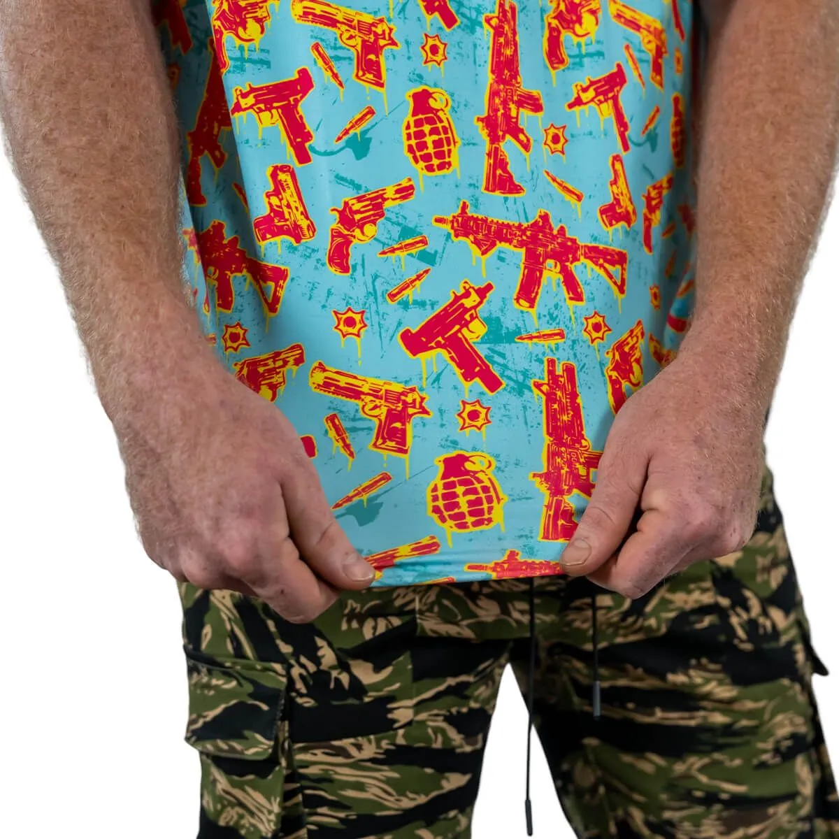 Men's All Stretch Golf Polo sold by Combat Iron Apparel product image thumbnail 5
