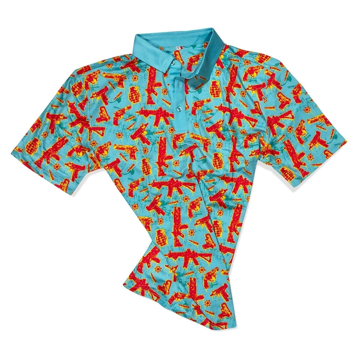 Men's All Stretch Golf Polo sold by Combat Iron Apparel product image thumbnail 2