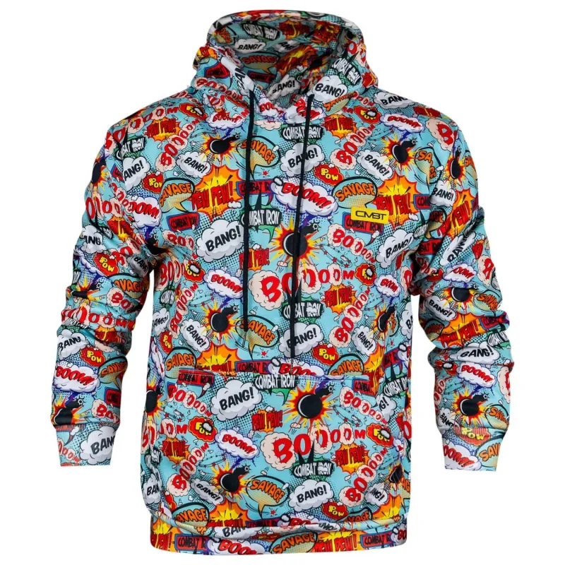 Winter Fleece Lined Hoodie made by Combat Iron Apparel