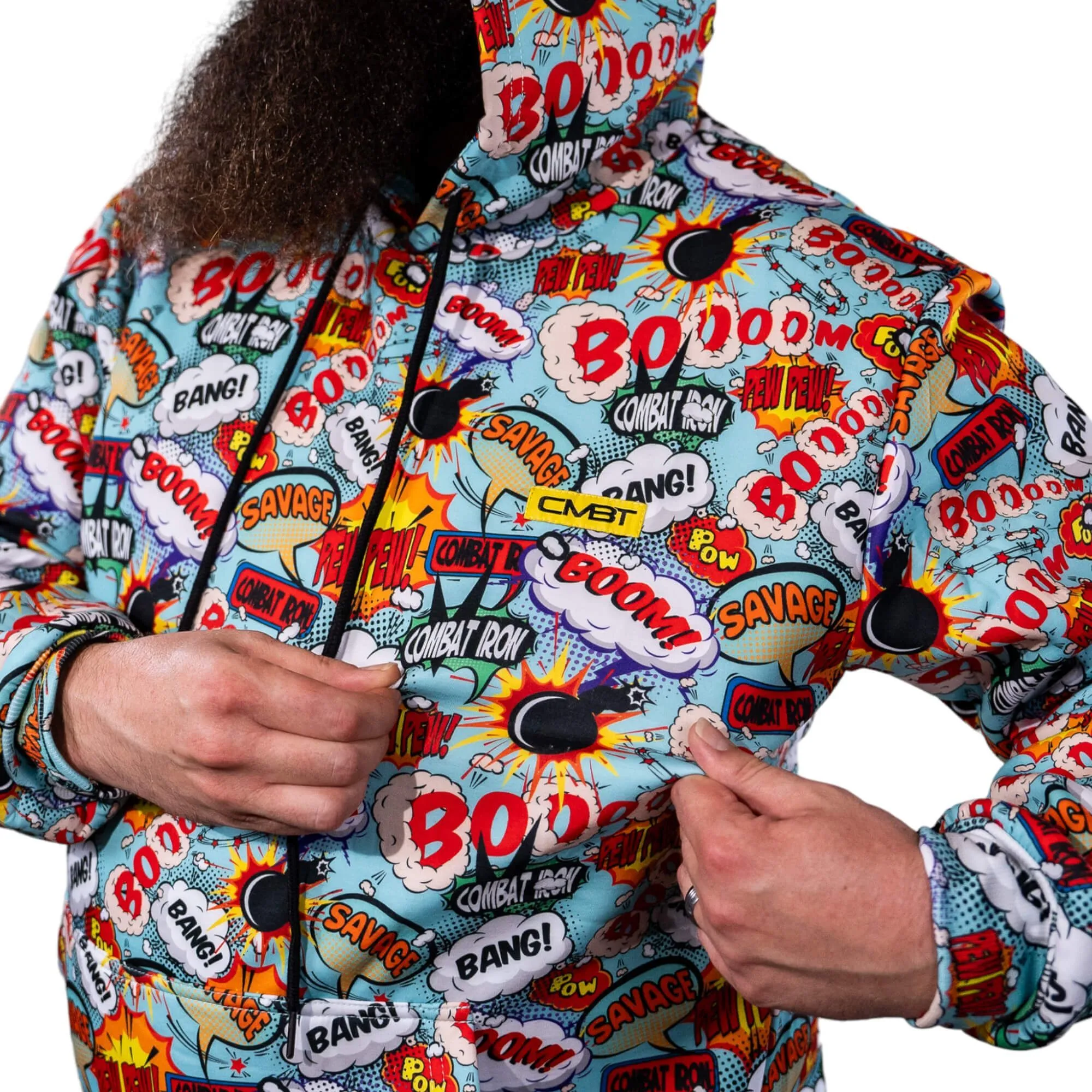 Winter Fleece Lined Hoodie sold by Combat Iron Apparel product image thumbnail 4