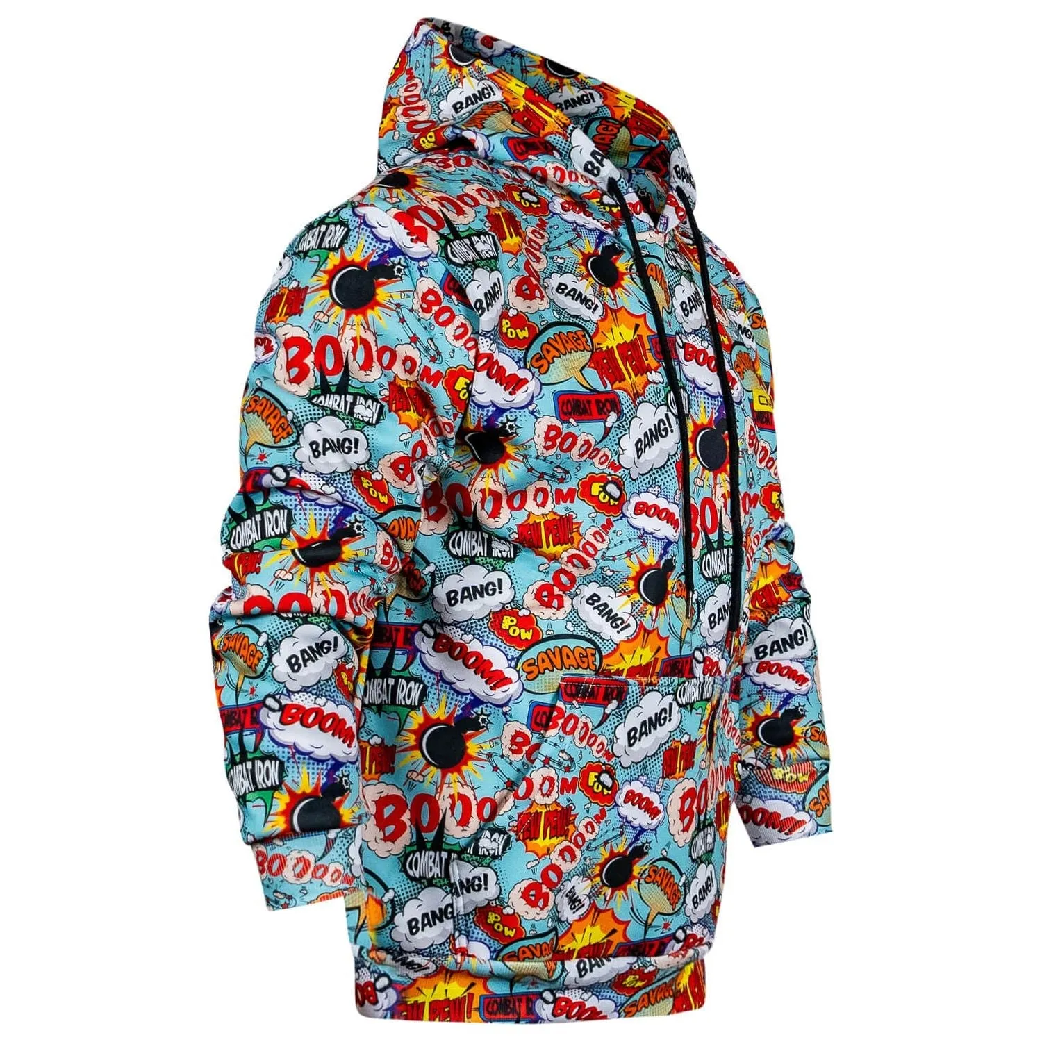 Winter Fleece Lined Hoodie sold by Combat Iron Apparel product image thumbnail 2