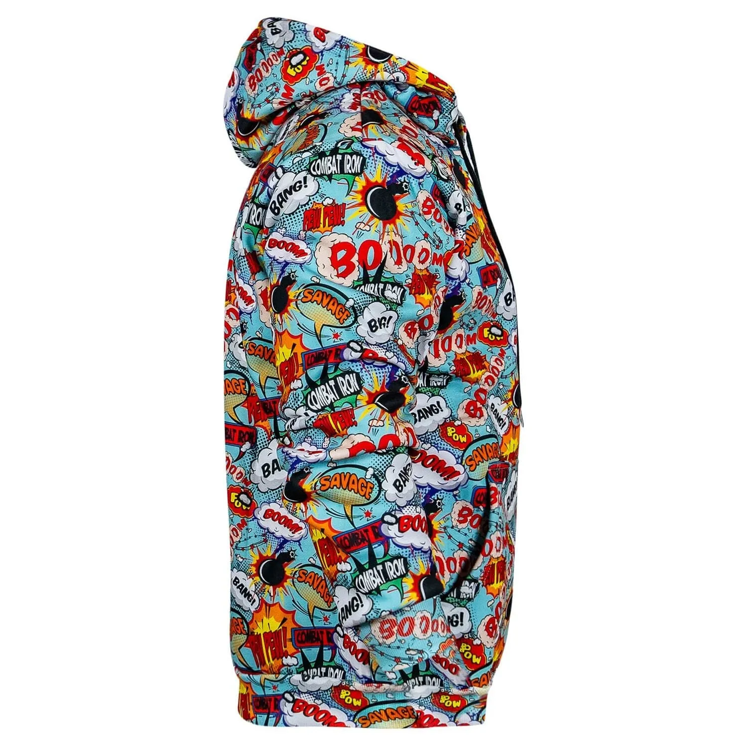 Winter Fleece Lined Hoodie sold by Combat Iron Apparel product image thumbnail 3