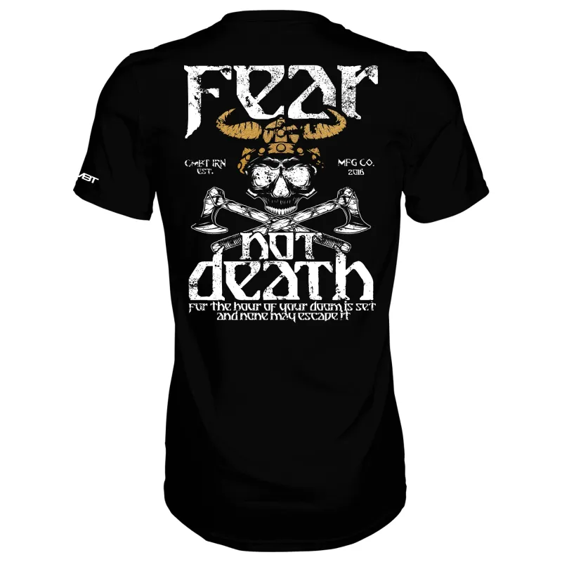 FEAR NOT DEATH, VIKING WARRIOR MEN'S T-SHIRT sold by Combat Iron Apparel