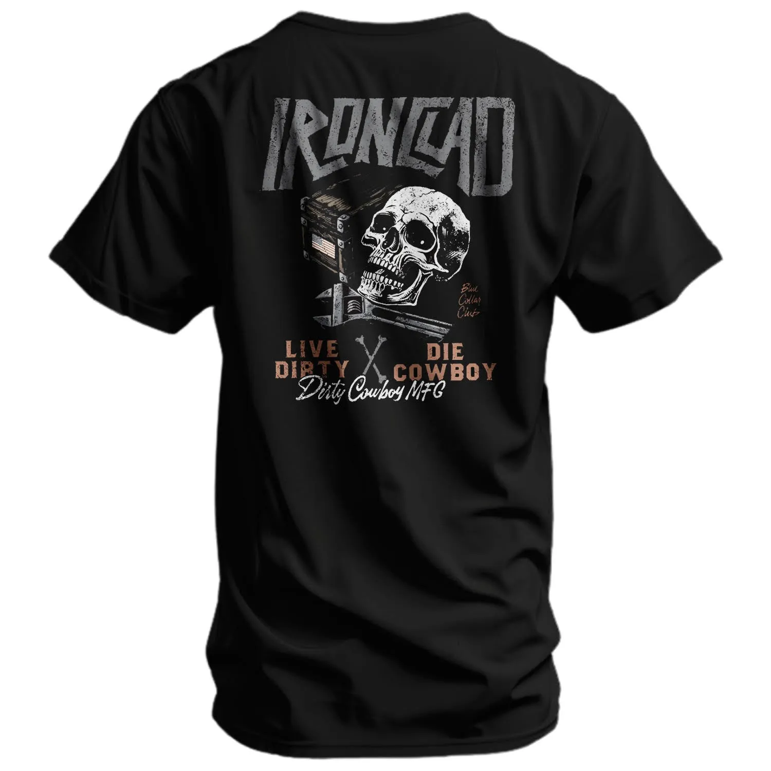 Ironclad Men's T-Shirt sold by Combat Iron Apparel