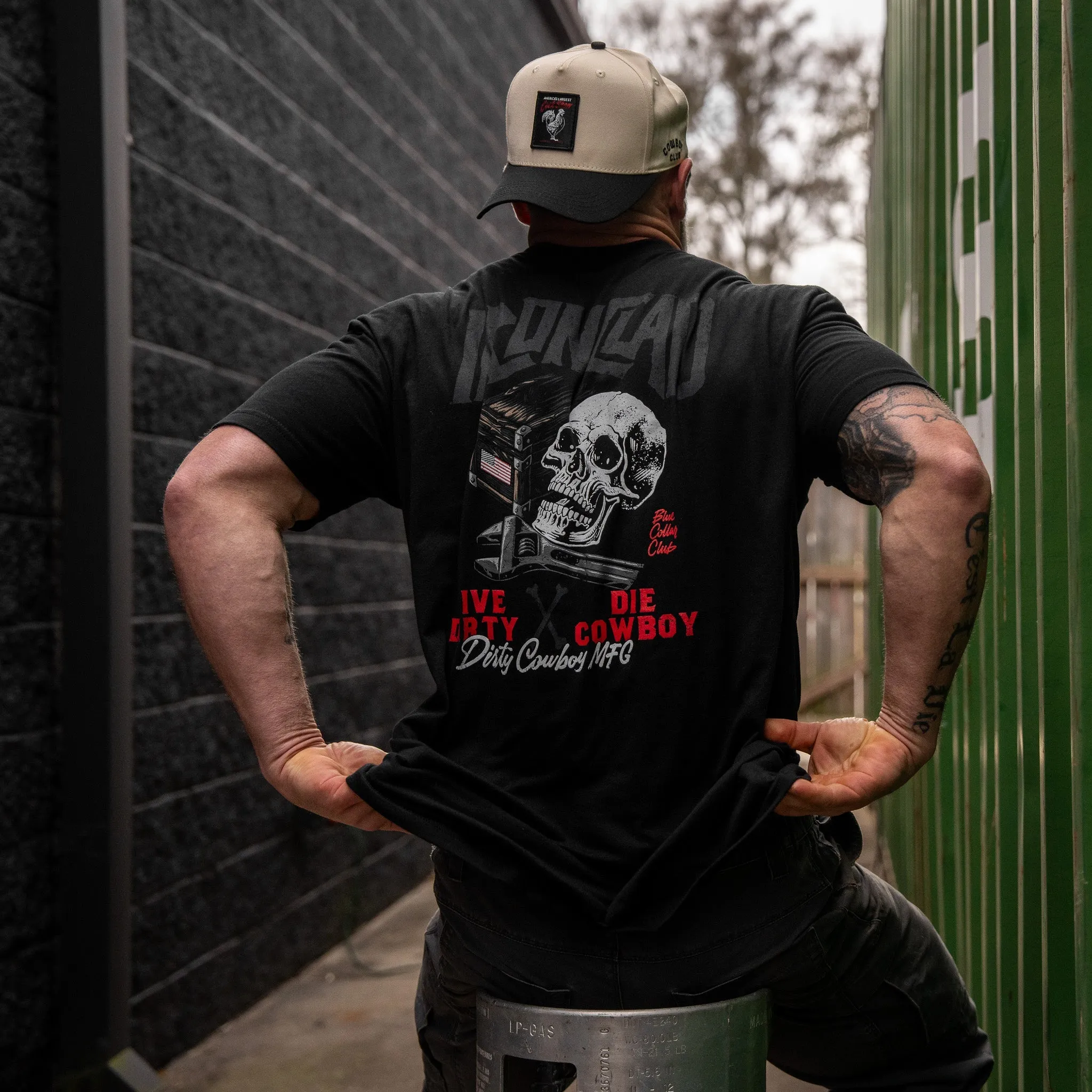 Ironclad Men's T-Shirt sold by Combat Iron Apparel product image thumbnail 5