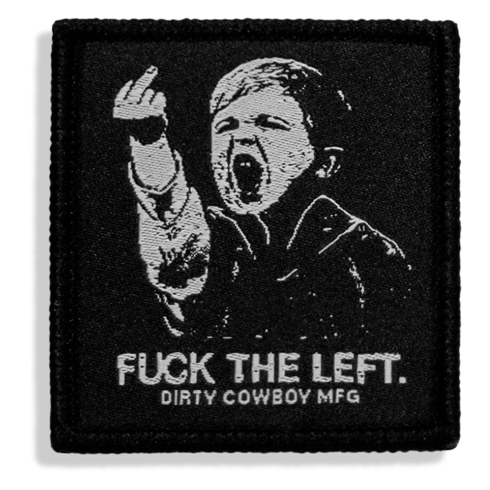 F*ck The Left Velcro Patch sold by Combat Iron Apparel