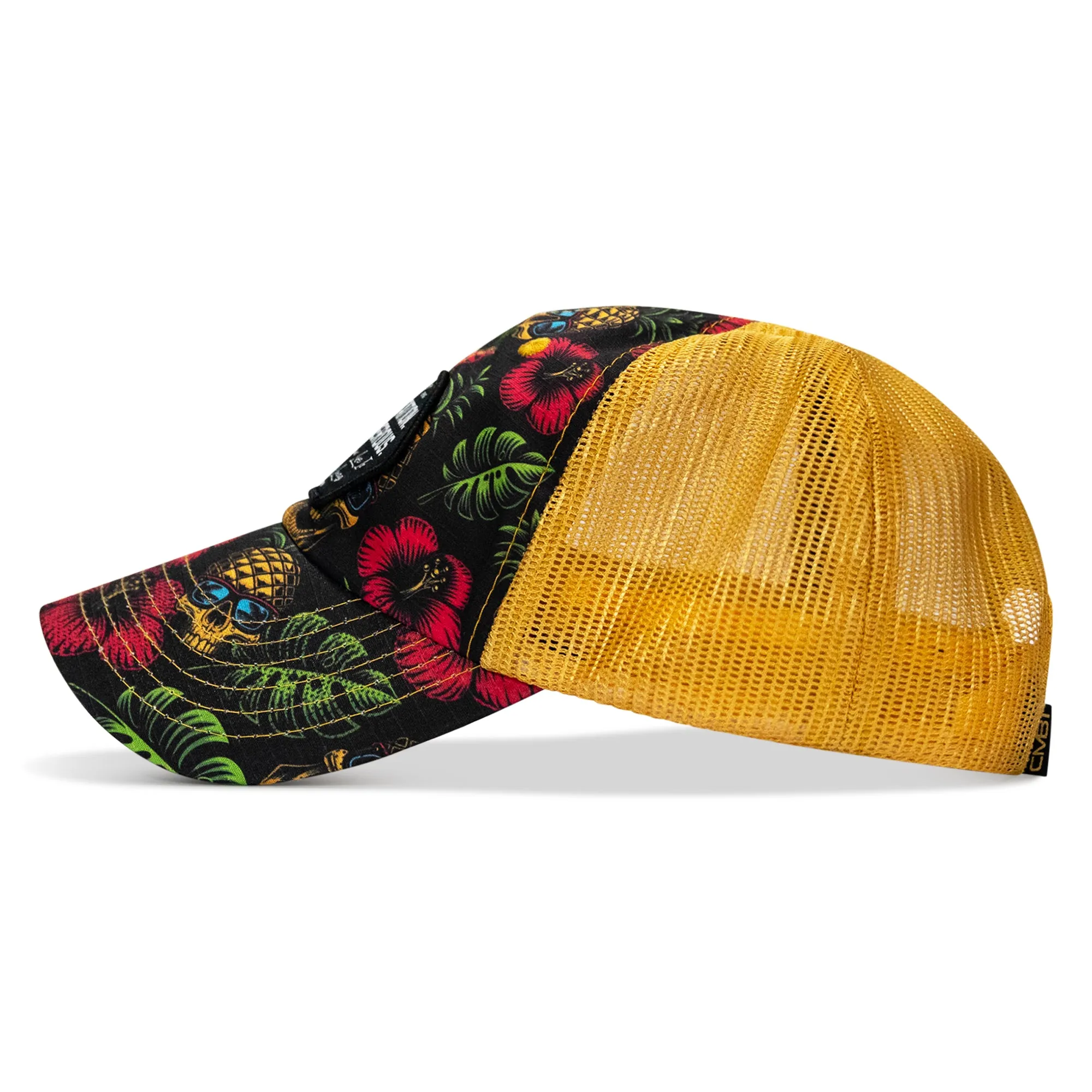 No Hesitation. Live Dangerous Patch Tactical Ripstop Mesh Snapback Hat sold by Combat Iron Apparel product image thumbnail 5