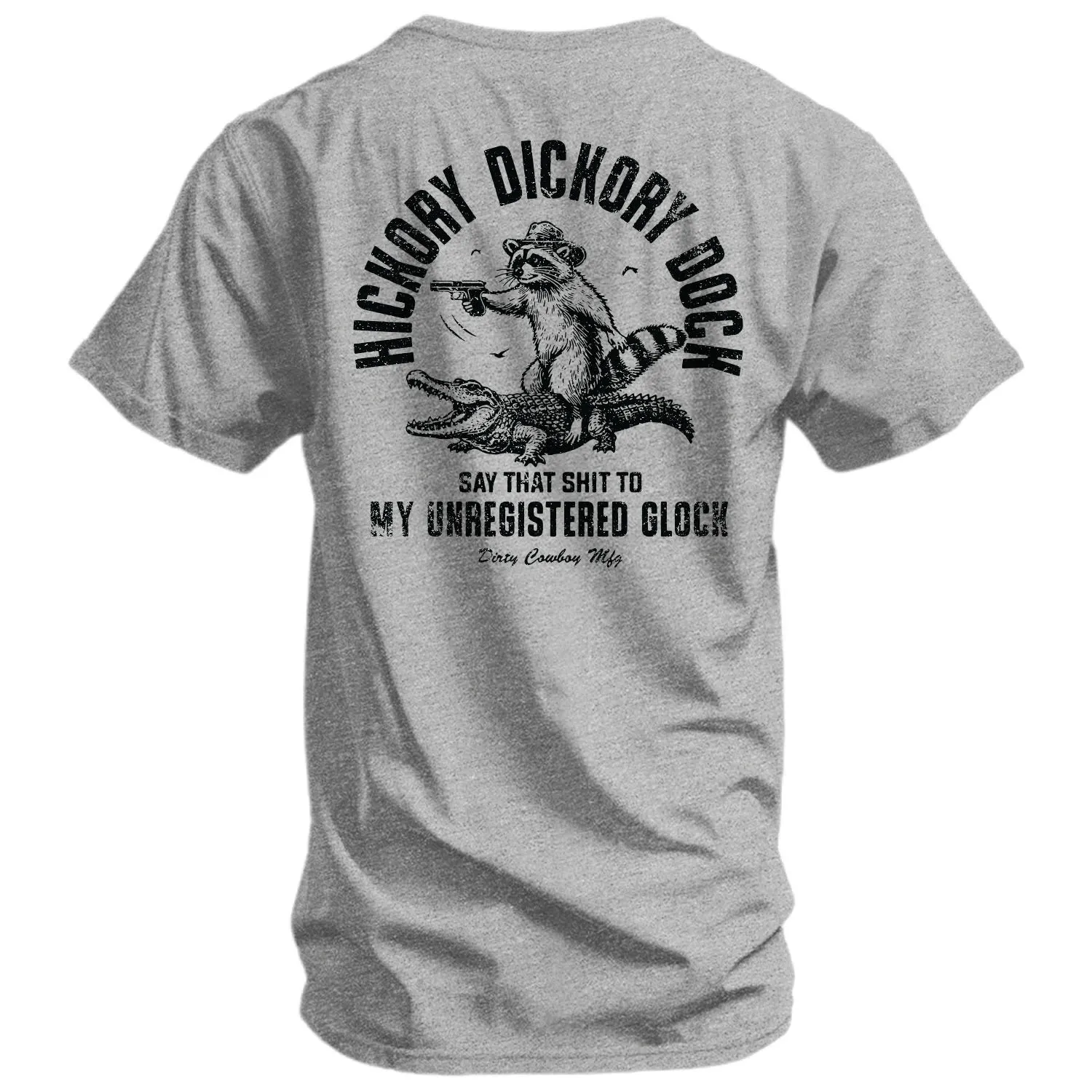 Hickory Dickory Dock Men's T-Shirt sold by Combat Iron Apparel product image thumbnail 3