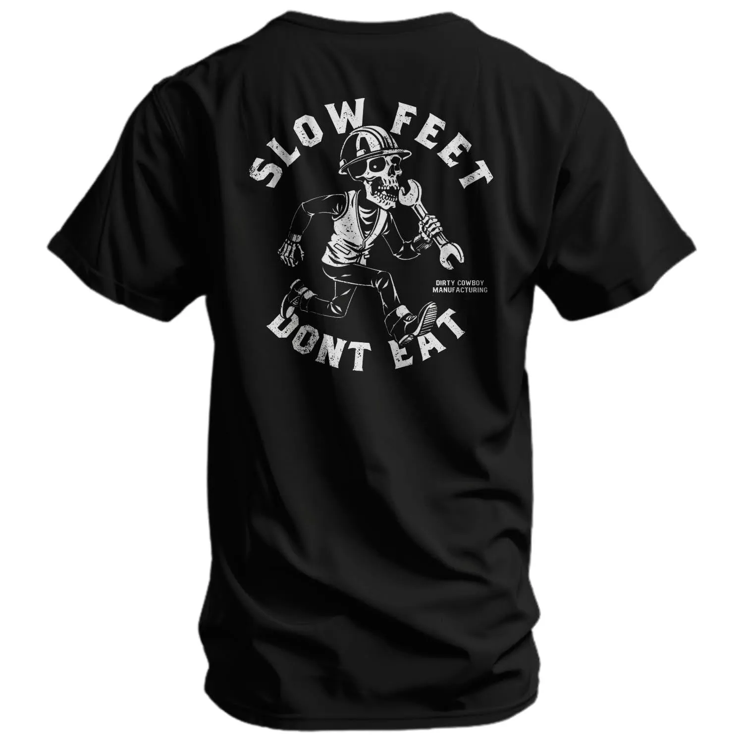 Slow Feet Don't Eat Men's T-Shirt sold by Combat Iron Apparel