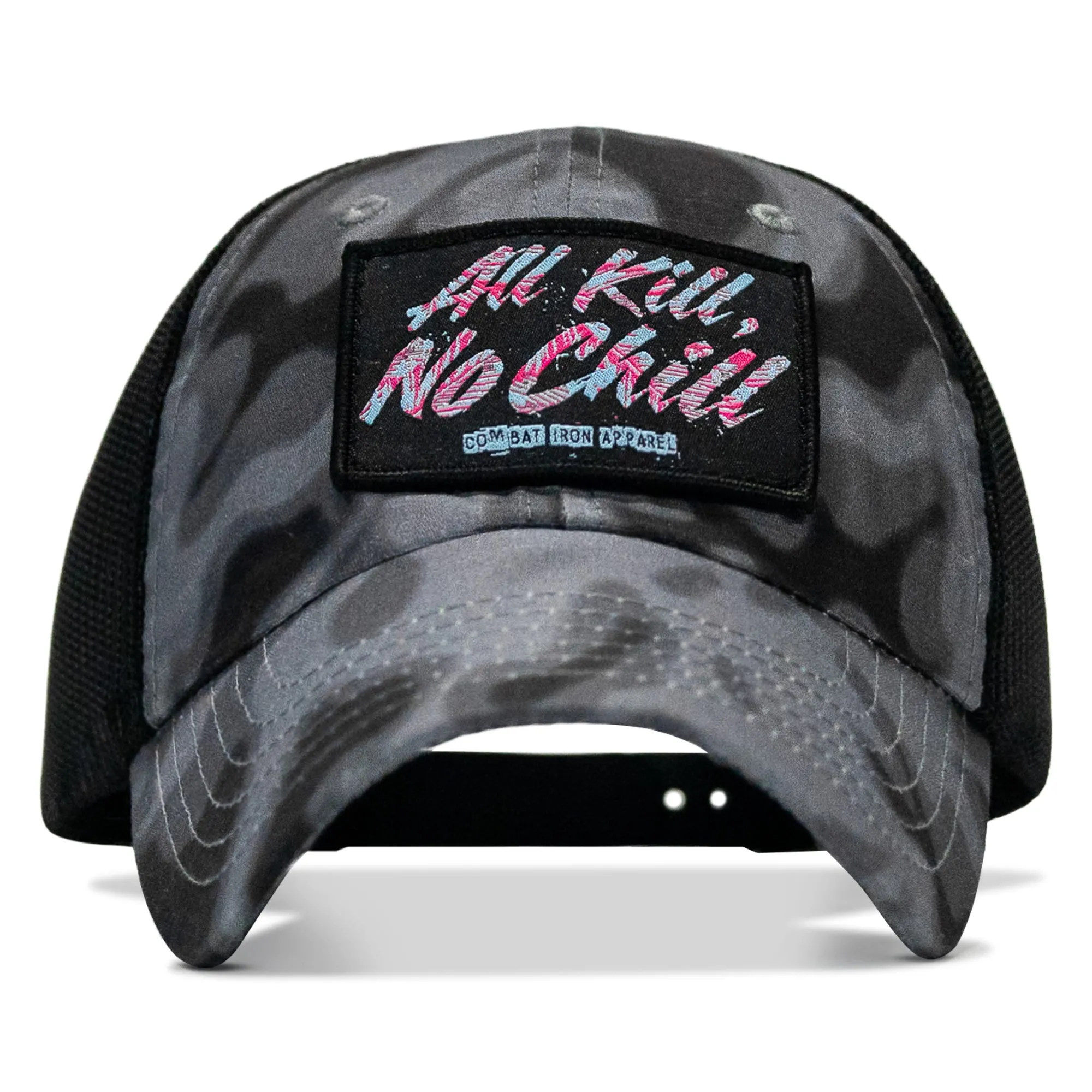 All Kill No Chill Patch Tactical Ripstop Mesh Snapback Hat sold by Combat Iron Apparel