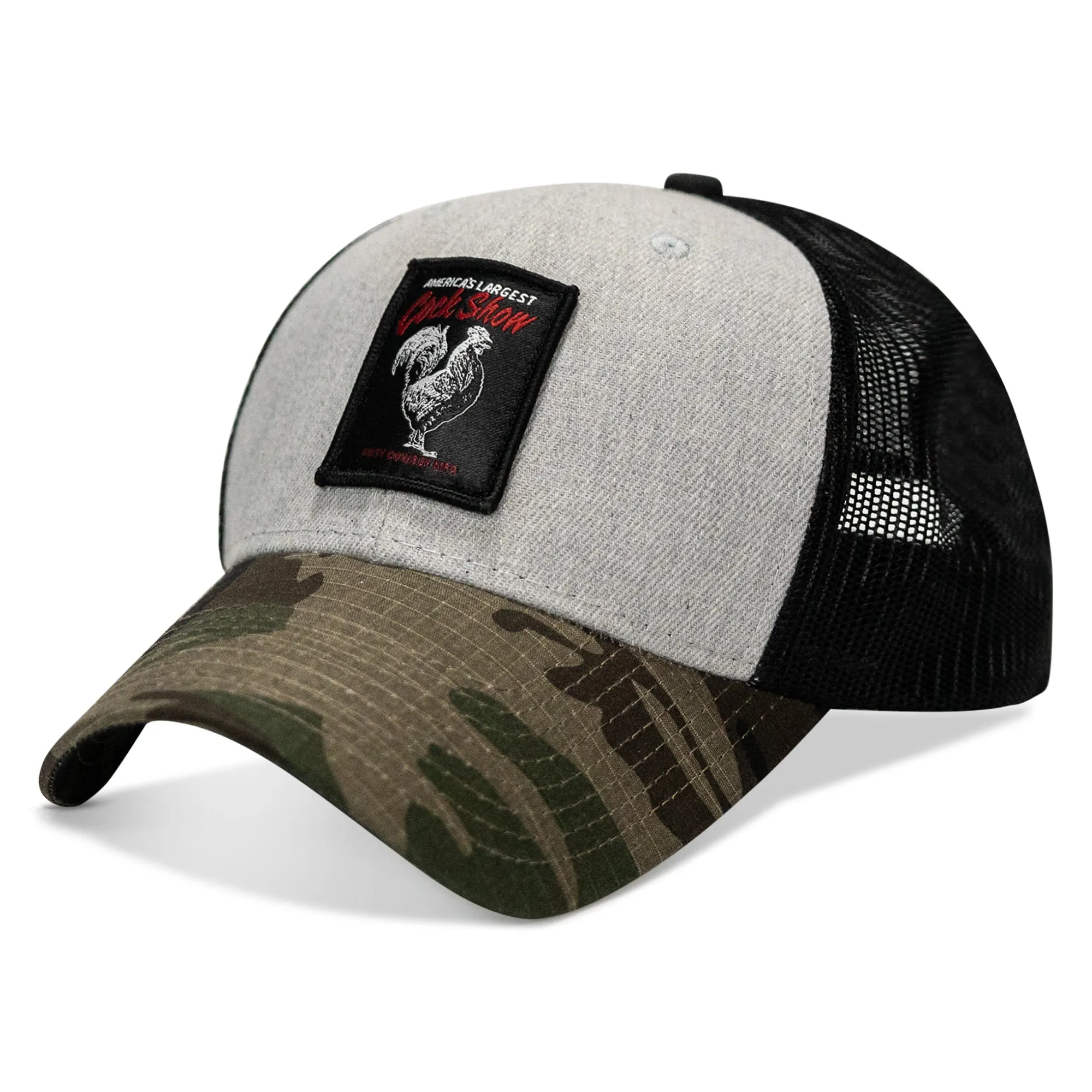 Cock Show Patch Classic Snapback Hat sold by Combat Iron Apparel product image thumbnail 2