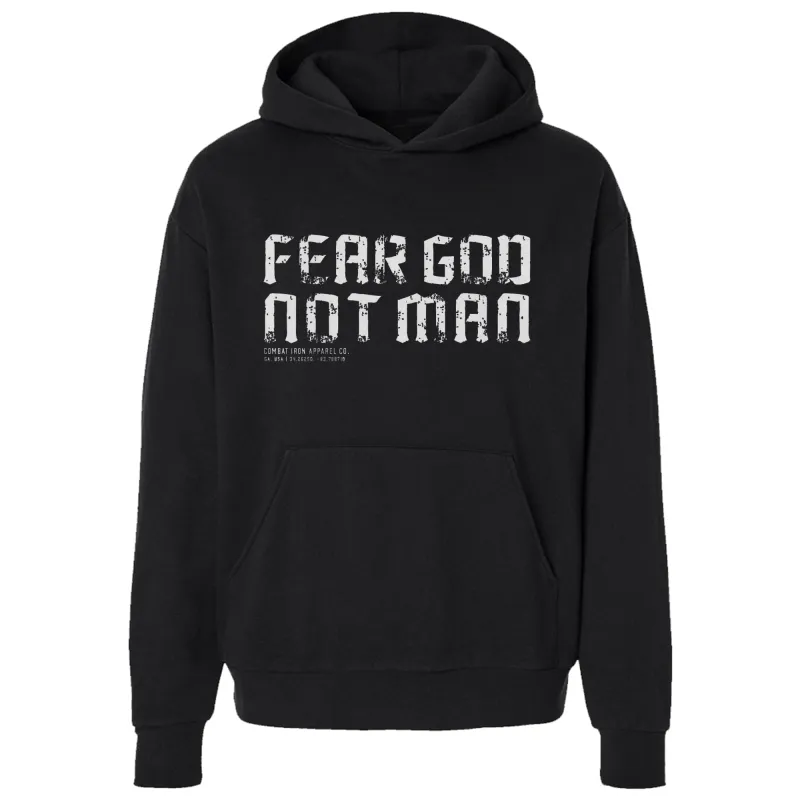 Fear God. Not Man Fleece Lined Hoodies made by Combat Iron Apparel