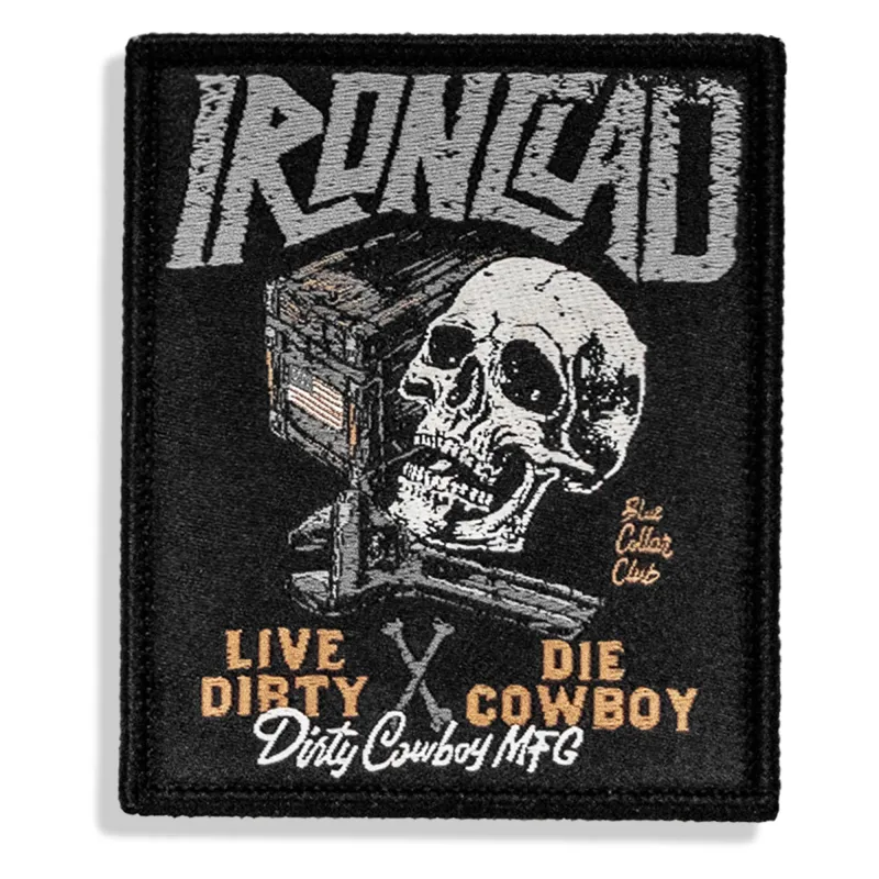 Ironclad Velcro Patch made by Combat Iron Apparel