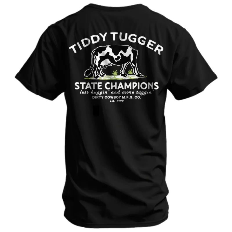Tiddy Tugger State Champions Men's T-Shirt made by Combat Iron Apparel