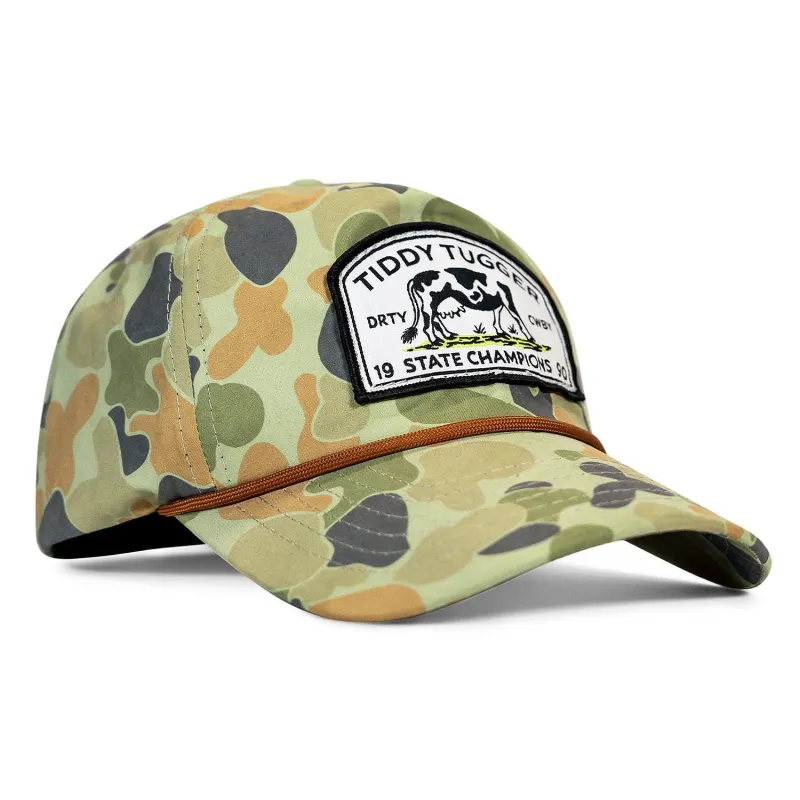 Tiddy Tugger State Champions Crushable Snapback made by Combat Iron Apparel