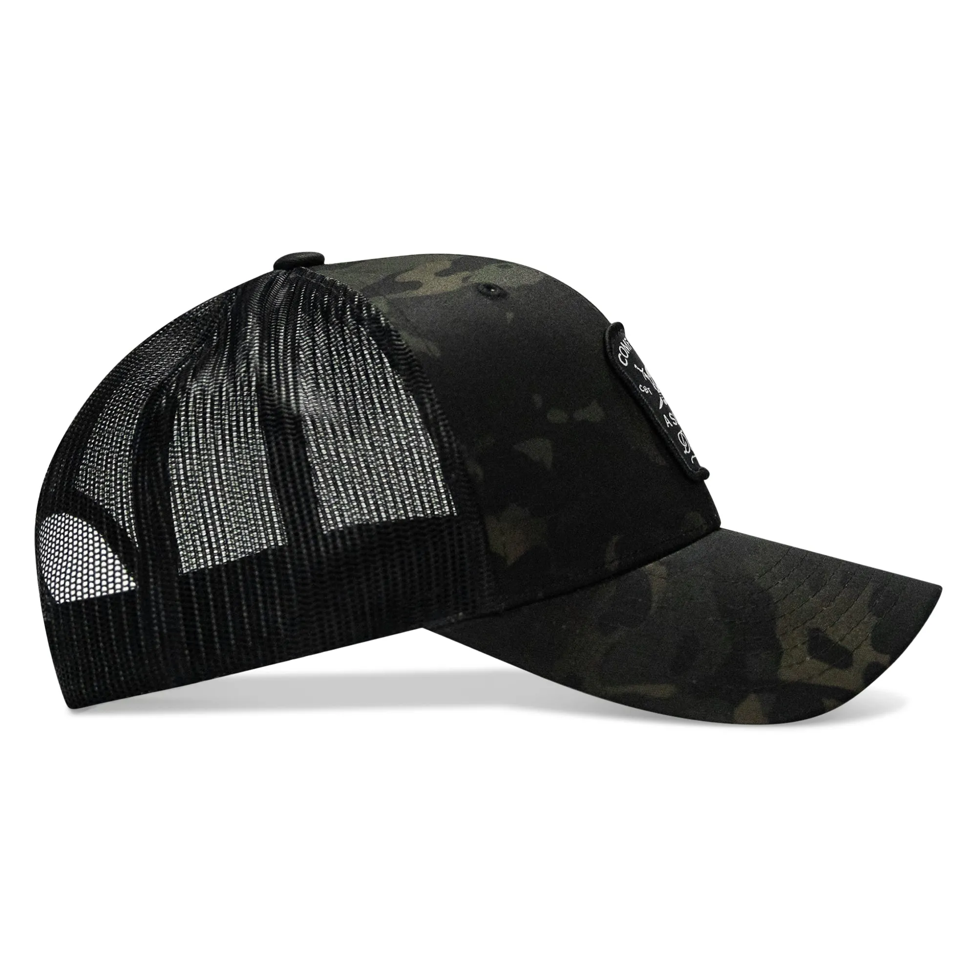 Comfort Is A Slow Death Patch Snapback Hat sold by Combat Iron Apparel product image thumbnail 5