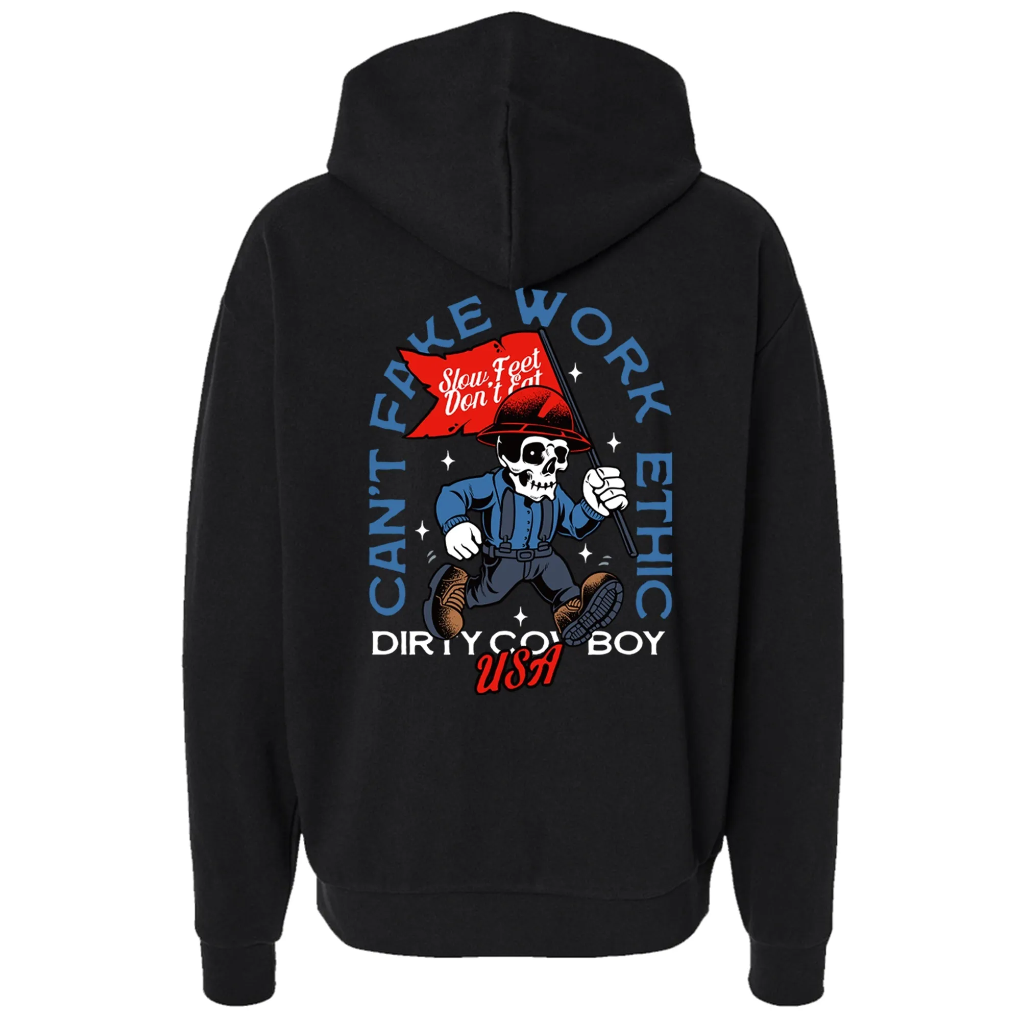 Can't Fake Work Ethic Men's Hoodie sold by Combat Iron Apparel