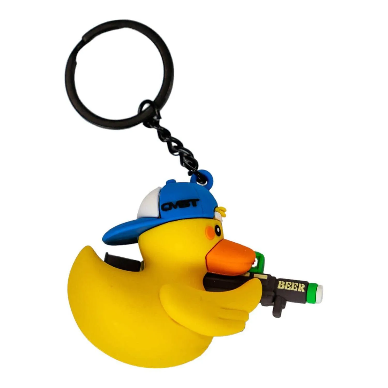 Beer Launcher TactiDuck 3D Rubber Keychain sold by Combat Iron Apparel product image thumbnail 5