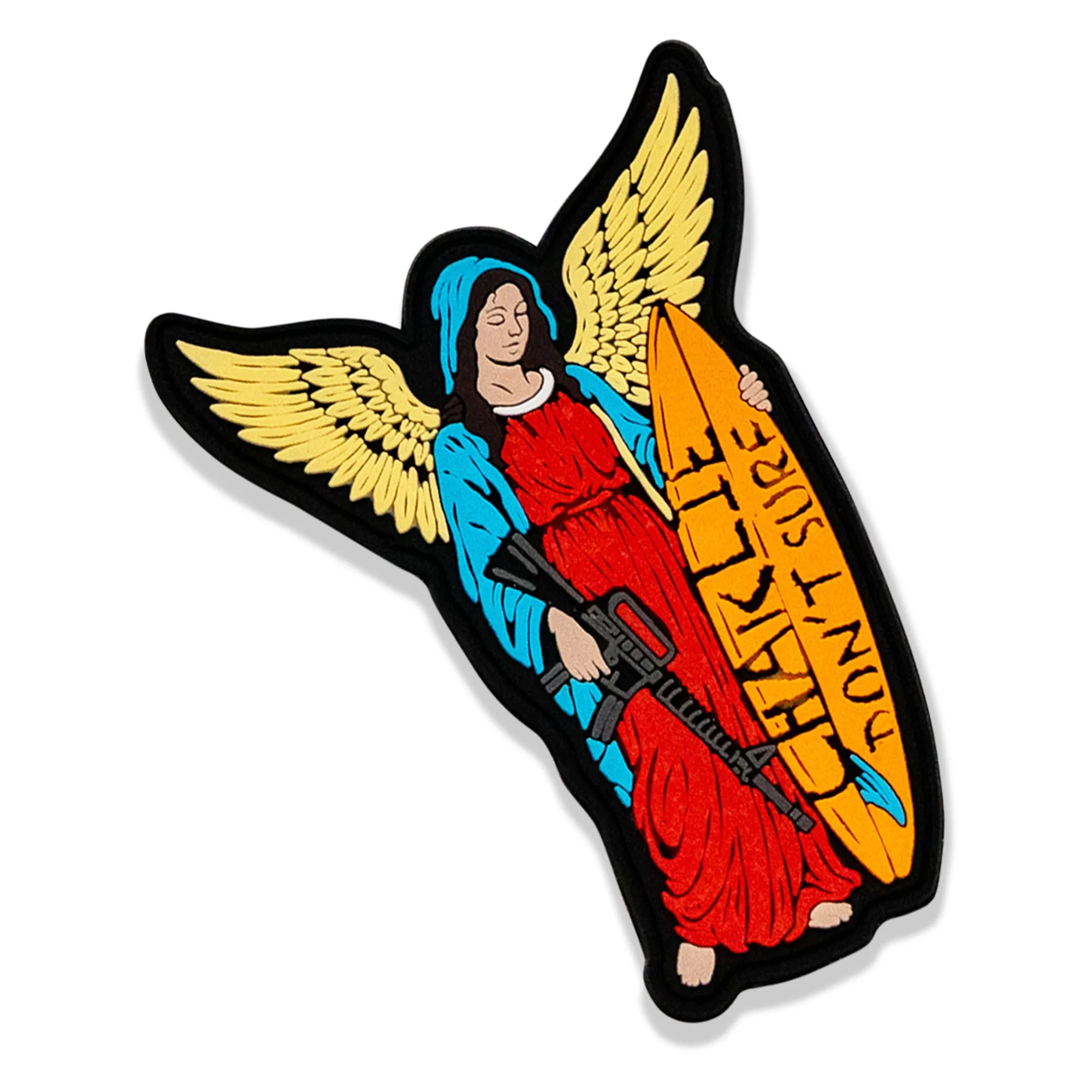 Charlie Don't Surf PVC Patch sold by Combat Iron Apparel product image thumbnail 3