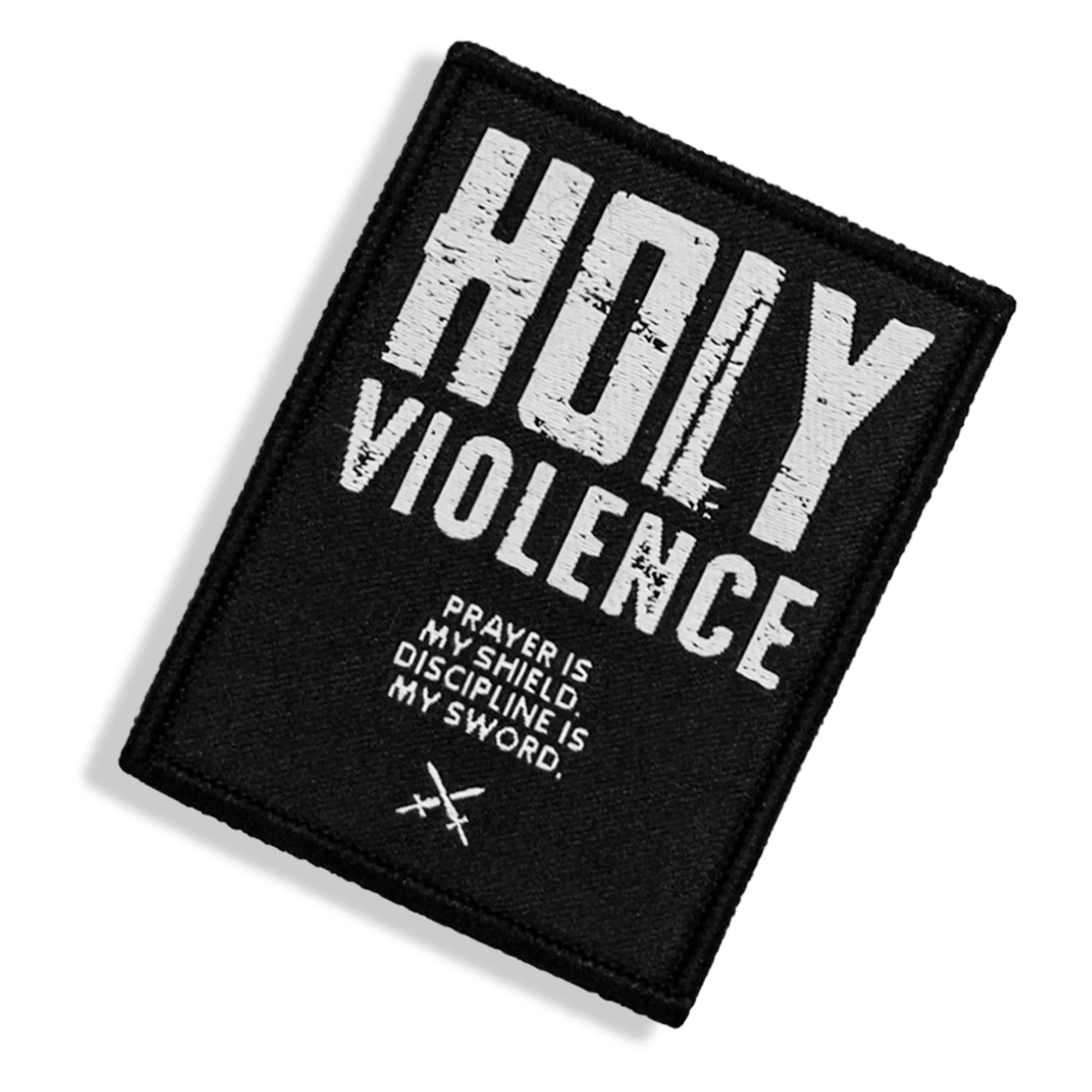 Holy Violence Velcro Patch sold by Combat Iron Apparel product image thumbnail 2