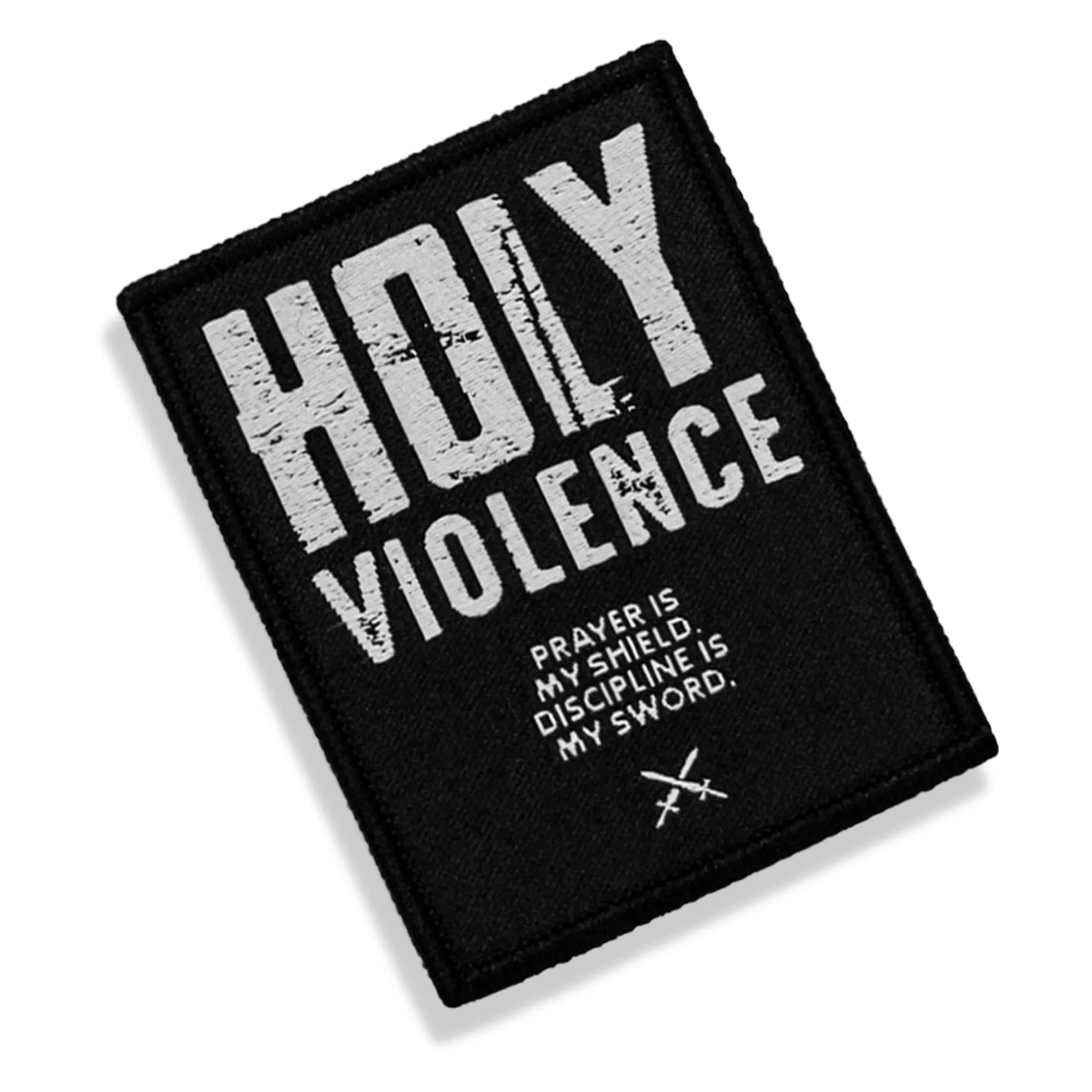 Holy Violence Velcro Patch sold by Combat Iron Apparel product image thumbnail 3