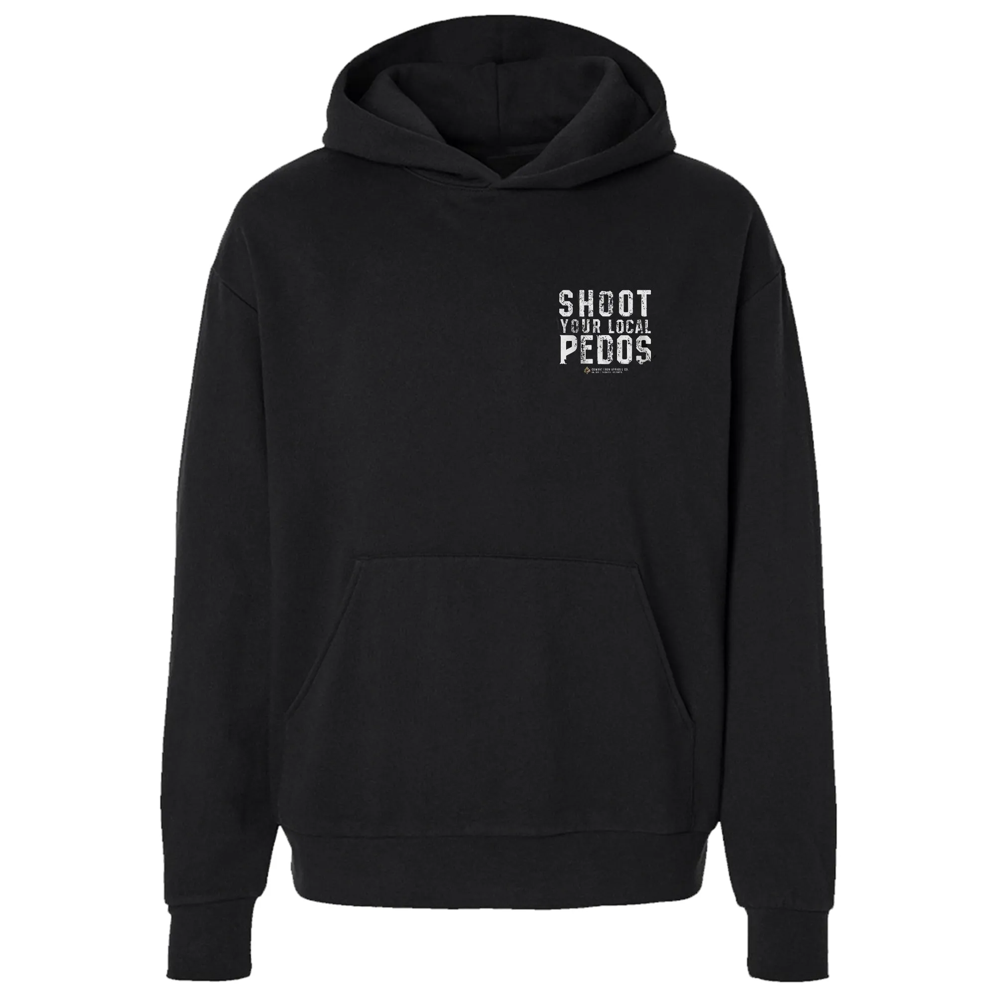 Shoot Your Local Pedo Fleece Lined Hoodies sold by Combat Iron Apparel product image thumbnail 2