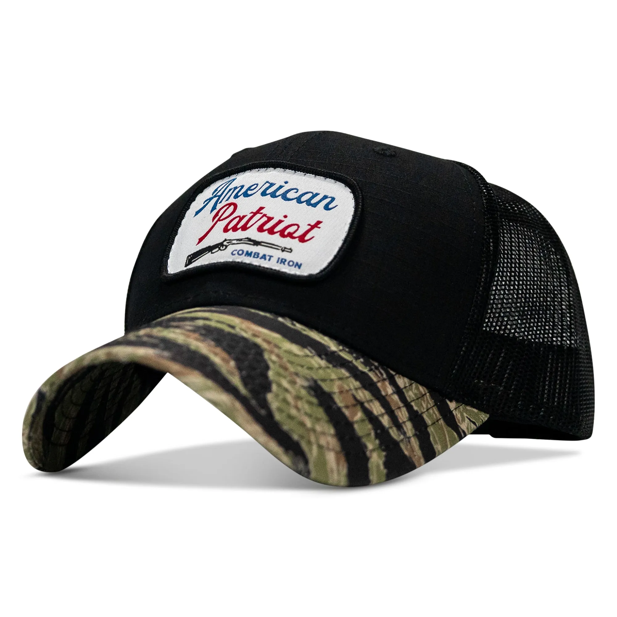 American Patriot Patch Original Ripstop Snapback Hat sold by Combat Iron Apparel product image thumbnail 3