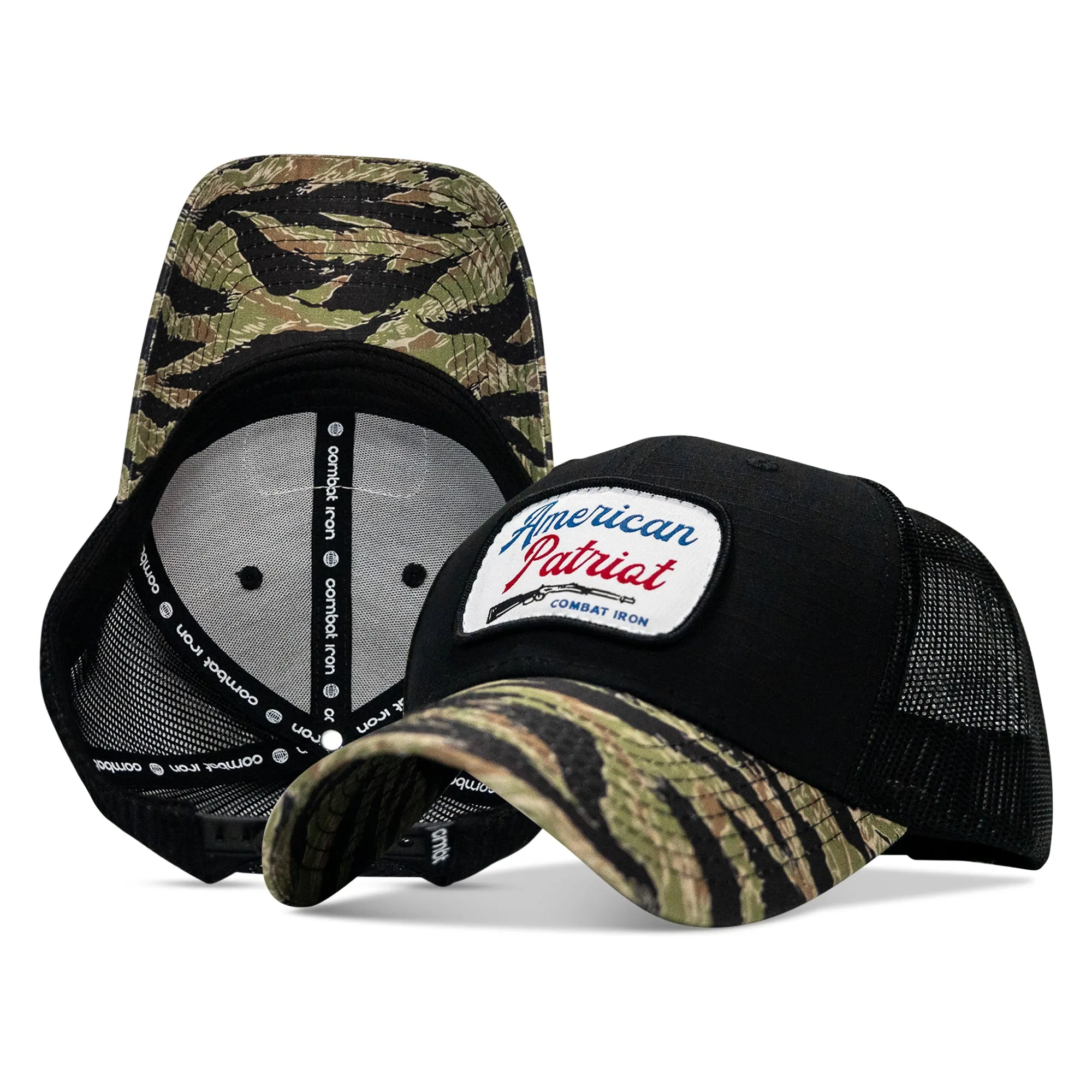 American Patriot Patch Original Ripstop Snapback Hat sold by Combat Iron Apparel