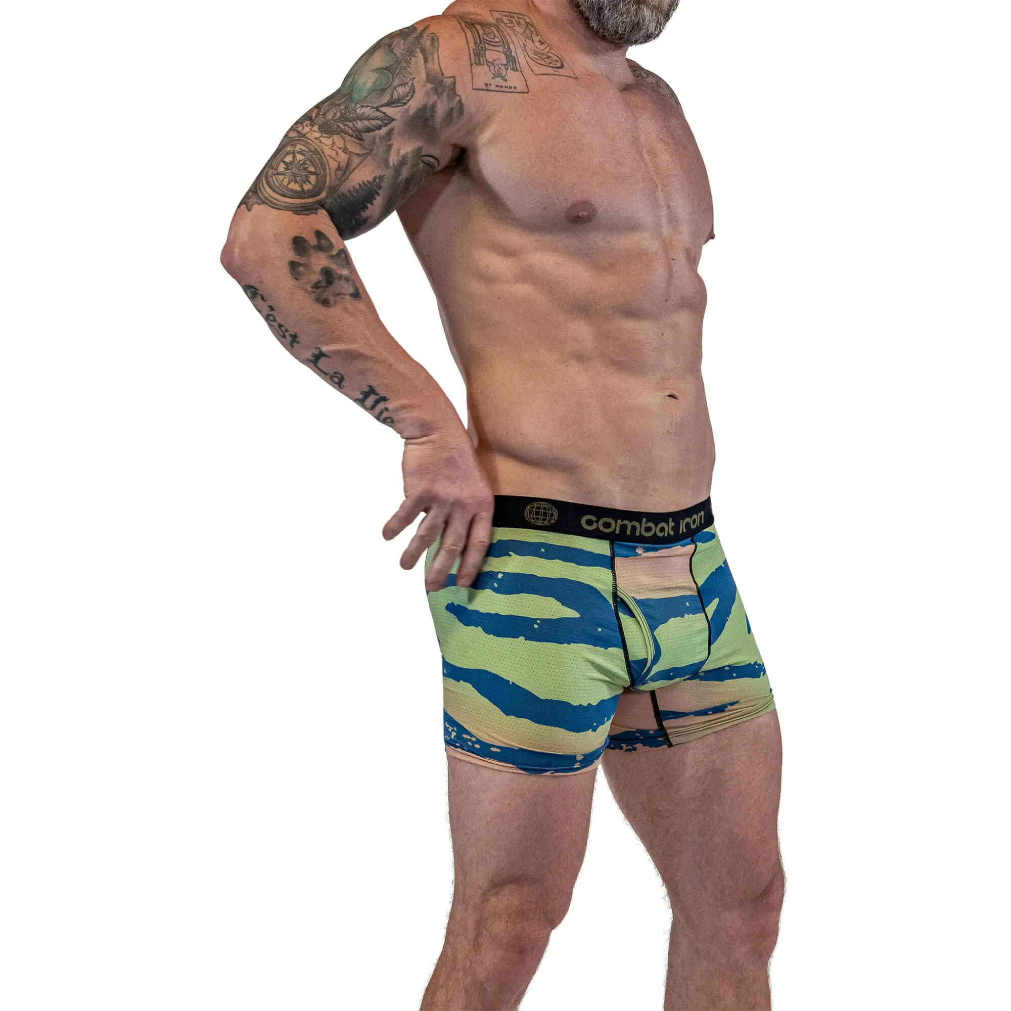 Men's Adventure Boxer Brief | 3" sold by Combat Iron Apparel product image thumbnail 5
