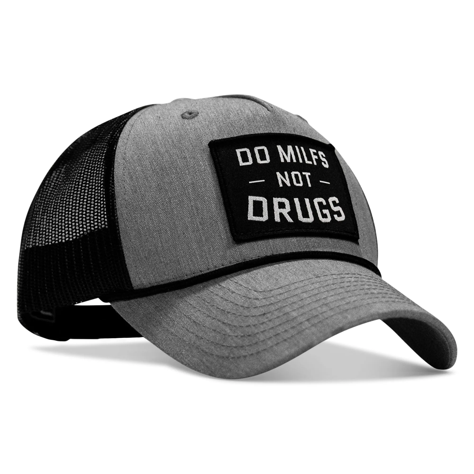 Do MILFS. Not Drugs Patch Rope Snapback sold by Combat Iron Apparel product image thumbnail 3