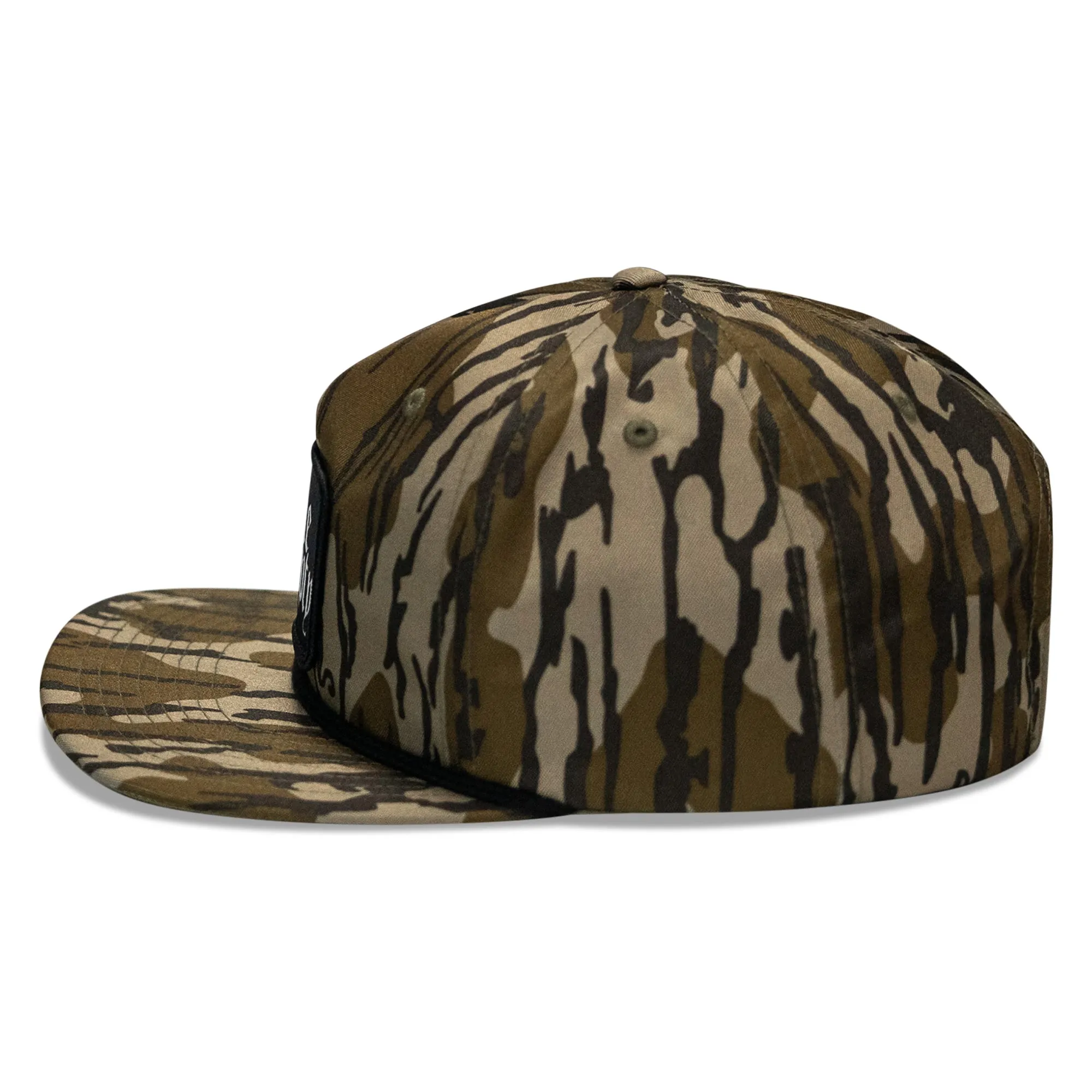 Die Empty Black Patch Flatbill Snapback Hat sold by Combat Iron Apparel product image thumbnail 4