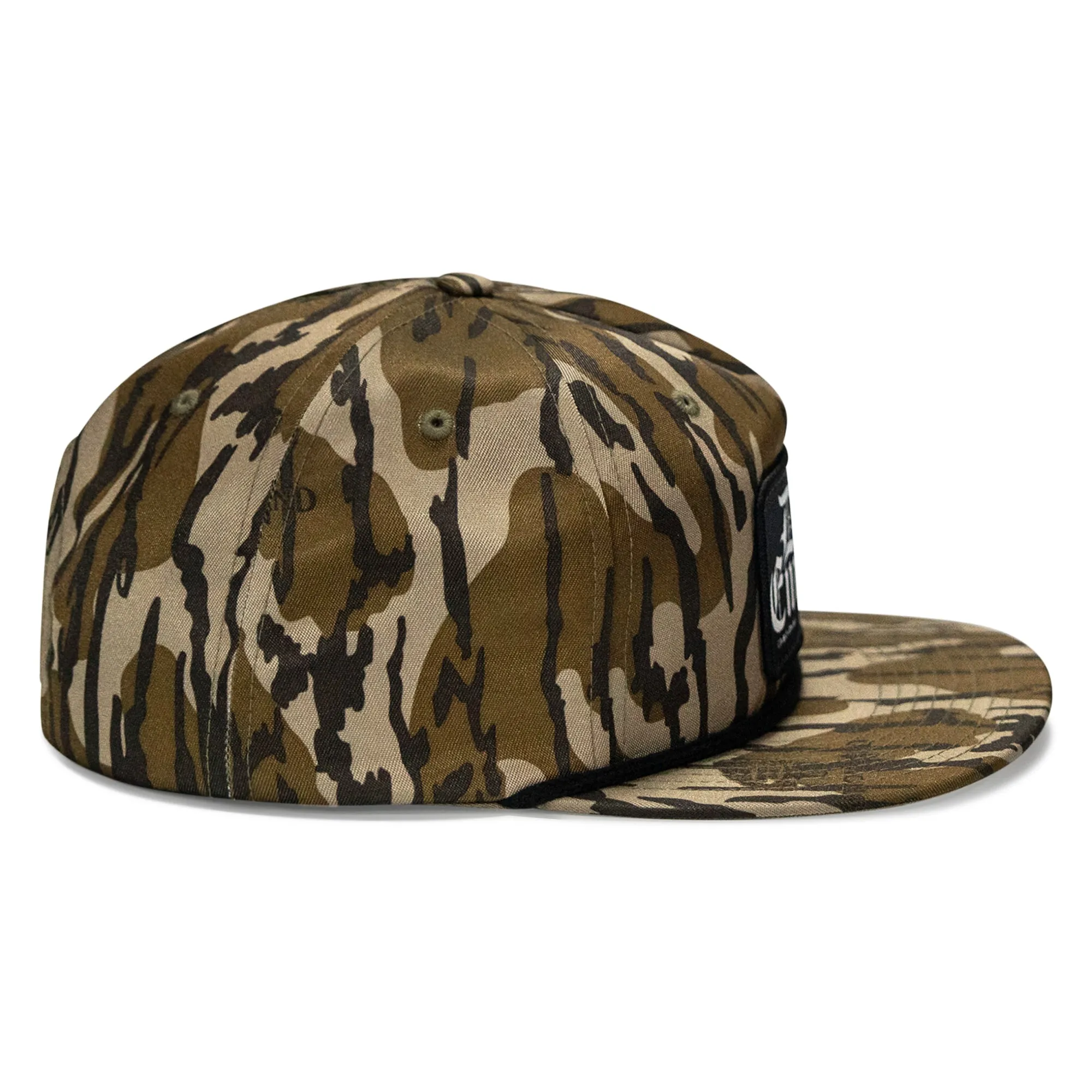 Die Empty Black Patch Flatbill Snapback Hat sold by Combat Iron Apparel product image thumbnail 5