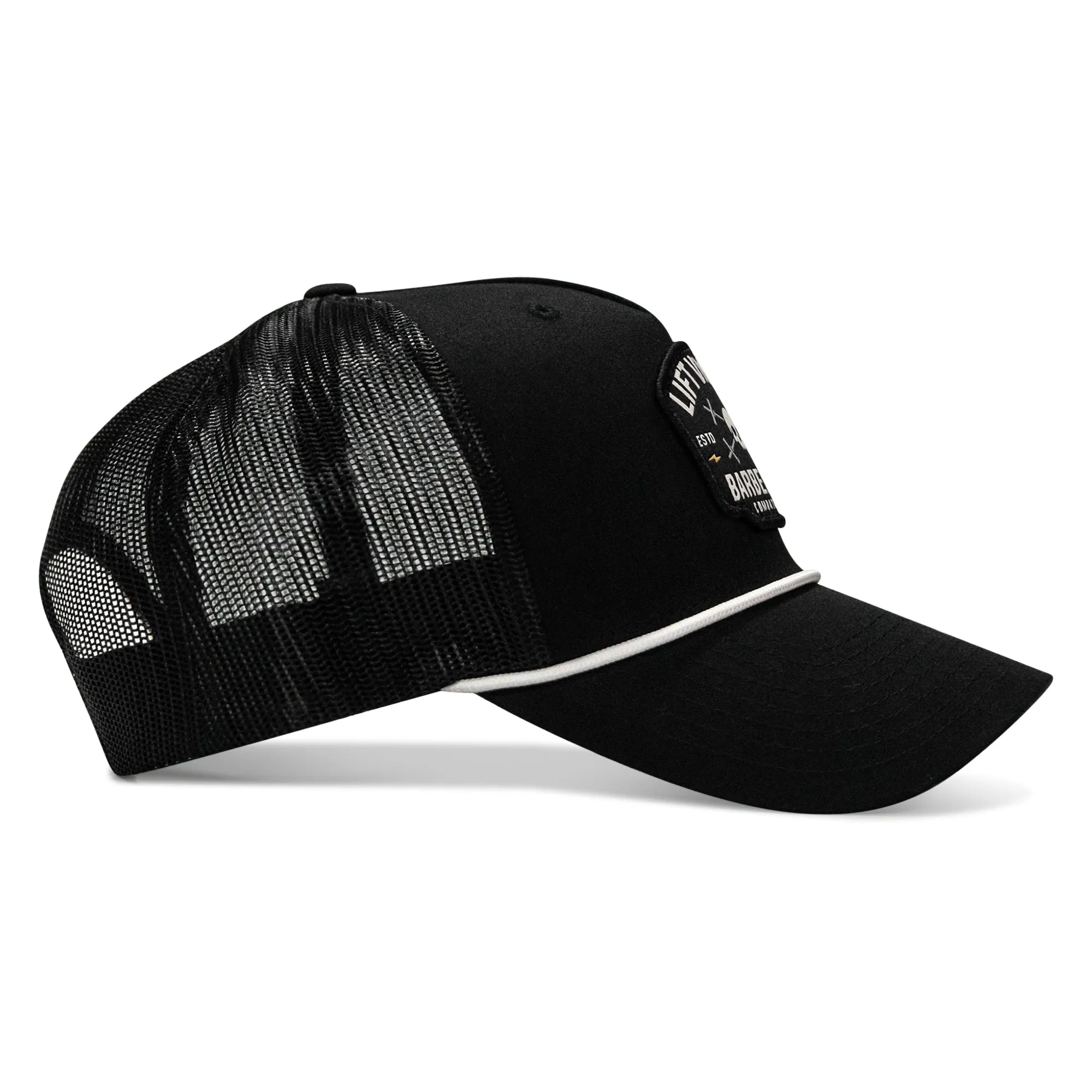 Lift Violent Barbell Co Patch Rope Snapback sold by Combat Iron Apparel product image thumbnail 5