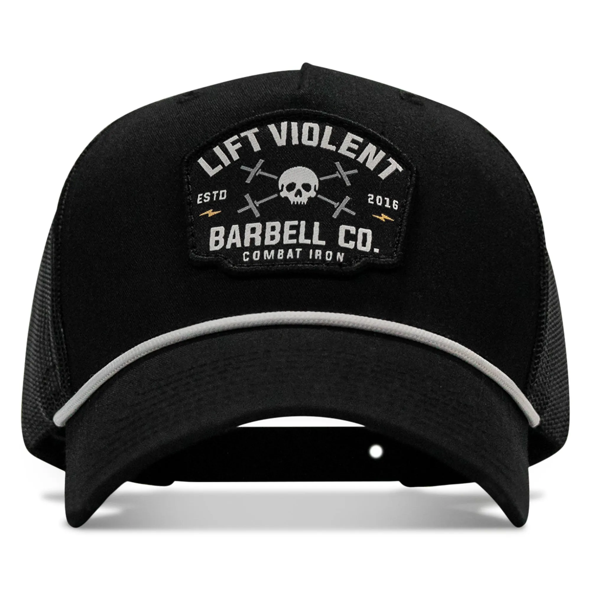 Lift Violent Barbell Co Patch Rope Snapback sold by Combat Iron Apparel