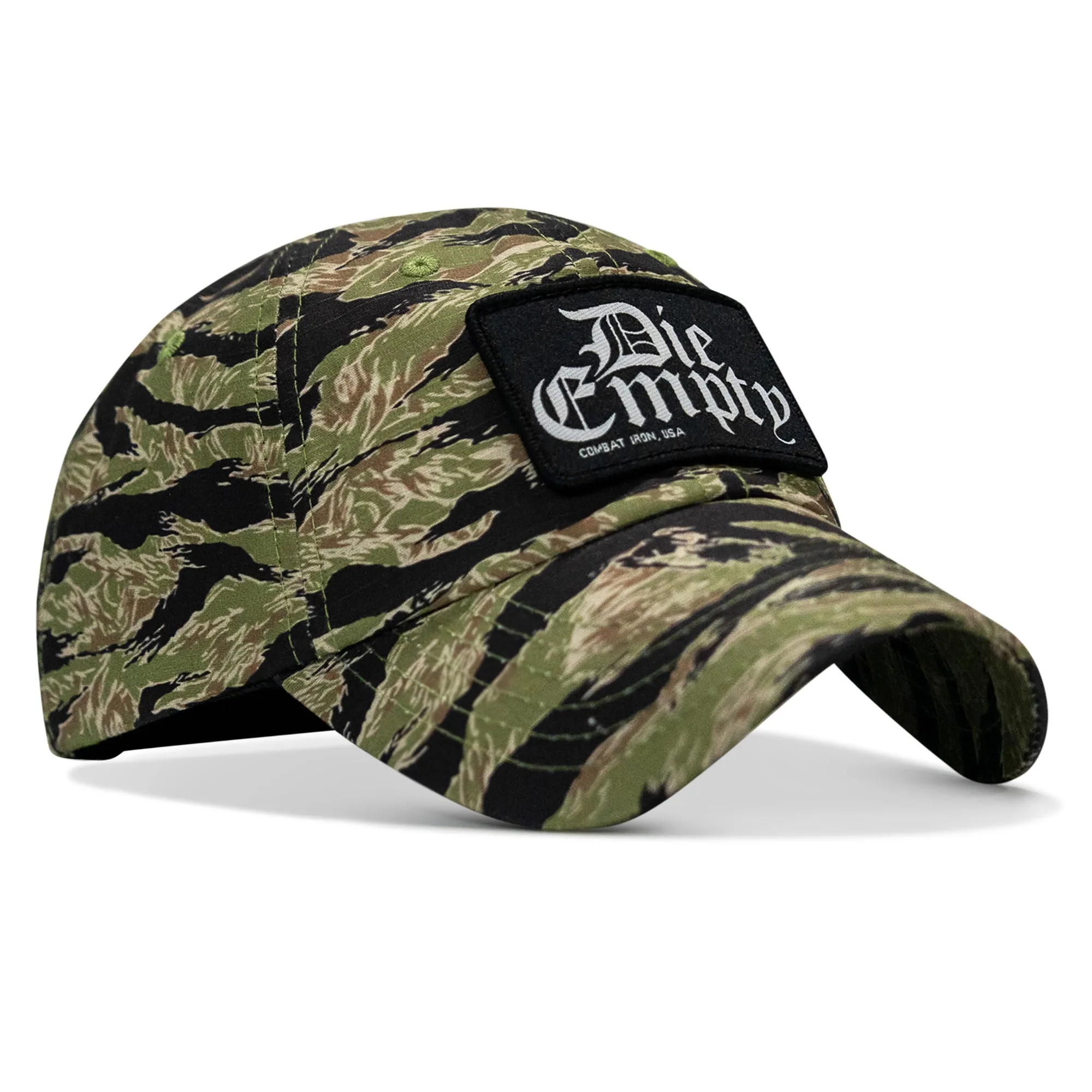 Die Empty Black Patch Ripstop Tactical Hat sold by Combat Iron Apparel product image thumbnail 3