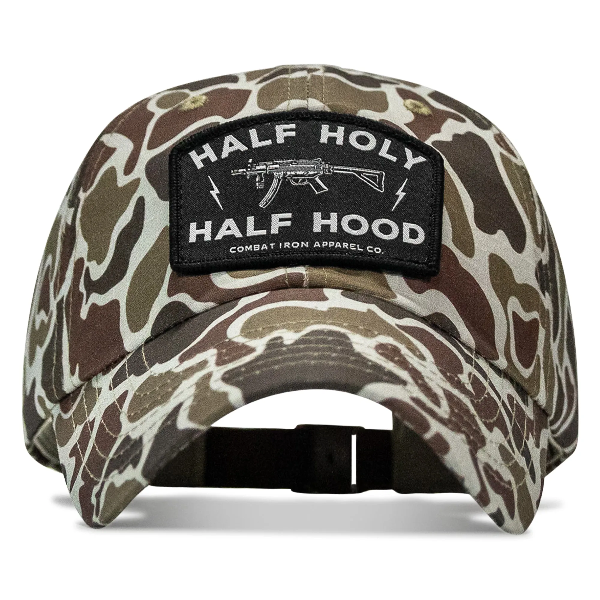 Half Hood. Half Holy Patch Ripstop Tactical Hat sold by Combat Iron Apparel